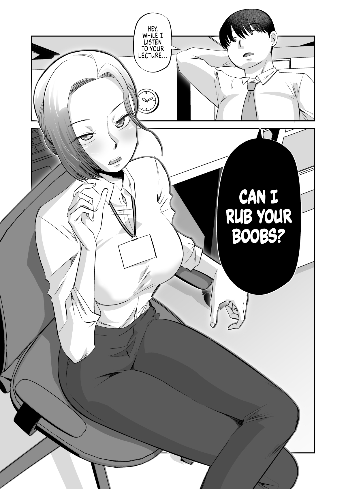 [Ono Kenuji]Oppai Sawattete Ii desu ka ne | Can I Rub Your Boobs?[English] Page 4