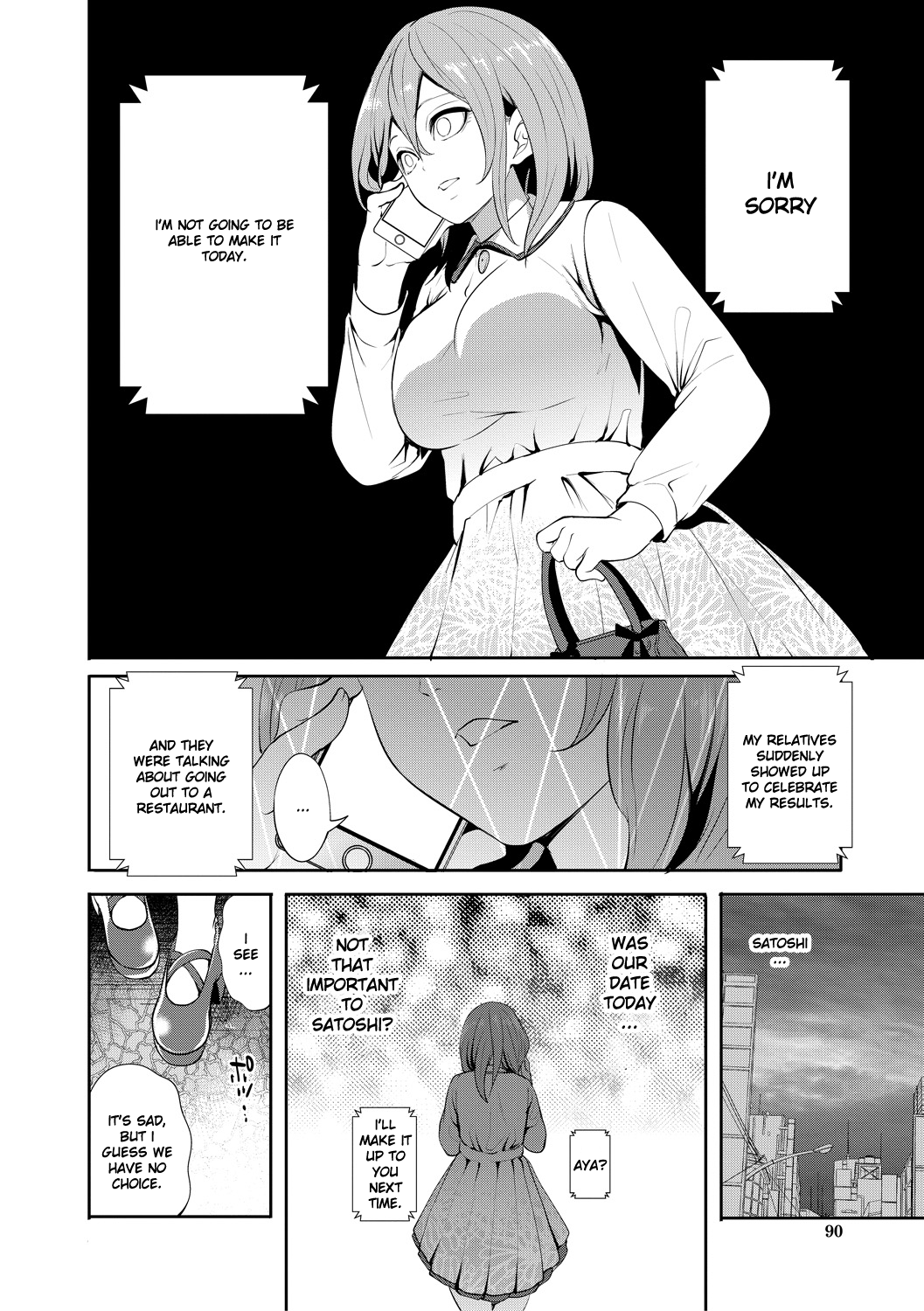[Miyahara Ayumu]Kanojo ga Netorare Ochiru made - Until she is cuckold and falls - Chapter 3[English] [Ruru Scanlations] [Digital] Page 9