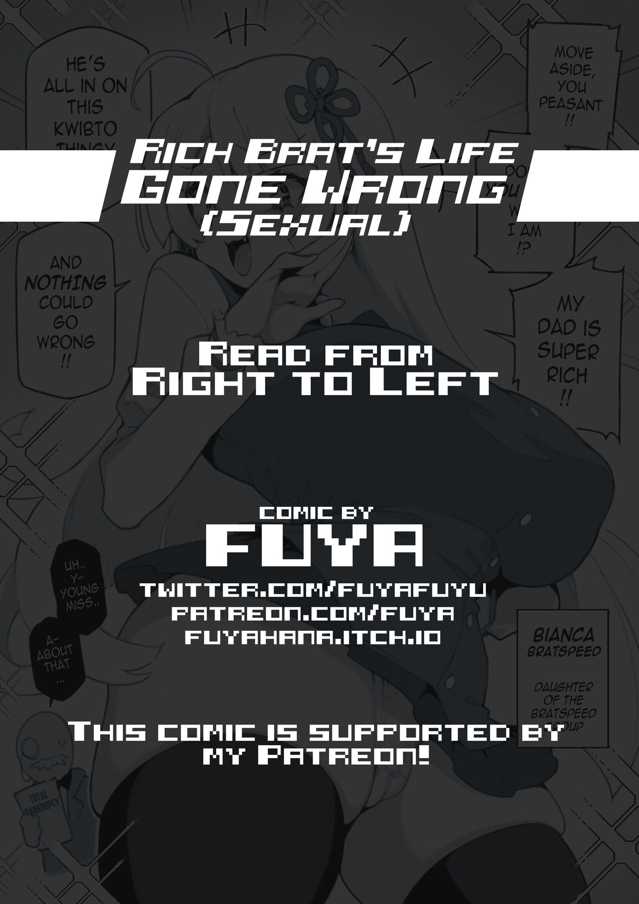 [FUYA]Rich Brat's Life Gone Wrong(Sexual) [ENGLISH] Page 2