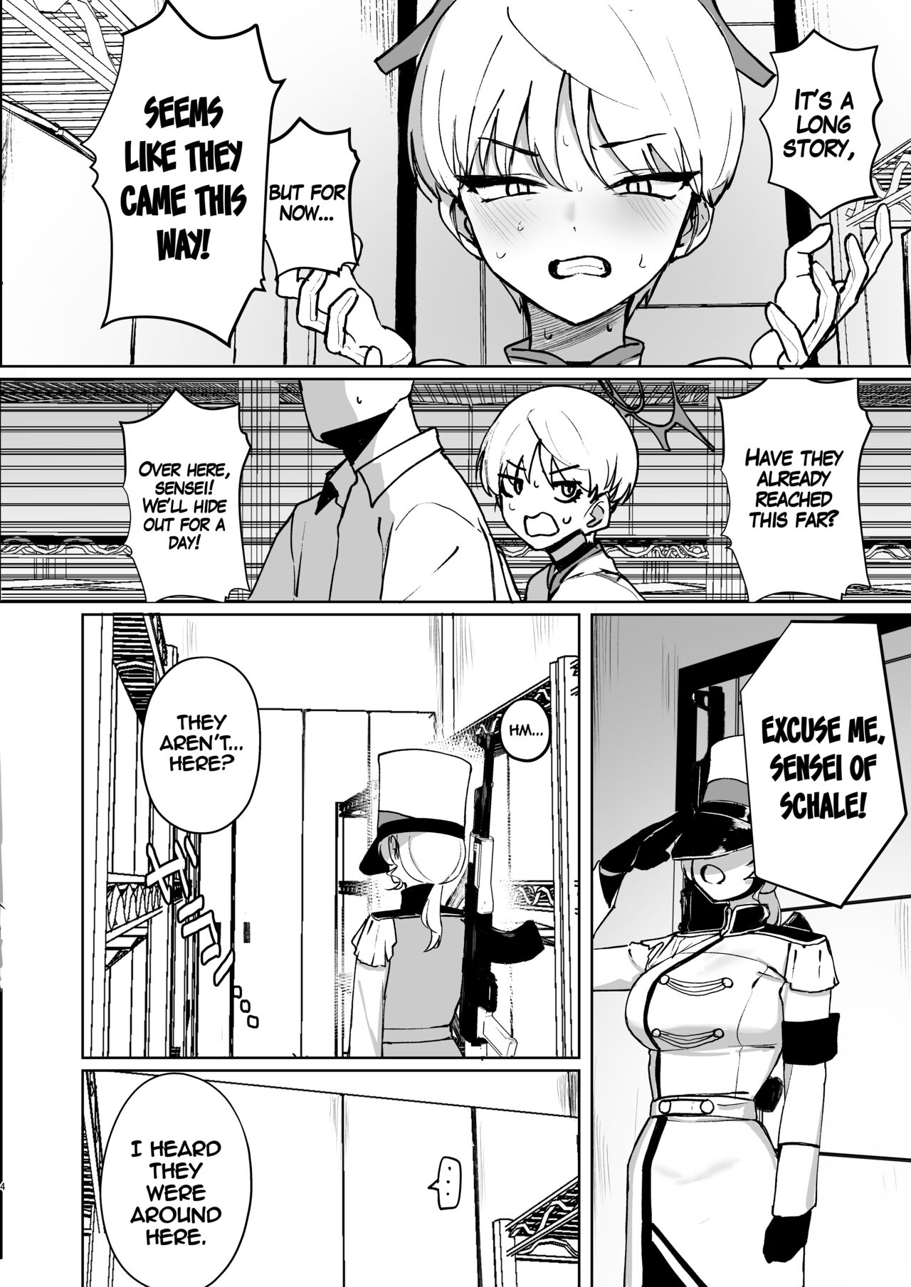 [WAKUWAKU DINING (Wakuwaku Kitchen)]Marina no Ma(Blue Archive) [English] [LunaticSeibah] [Digital] Page 3