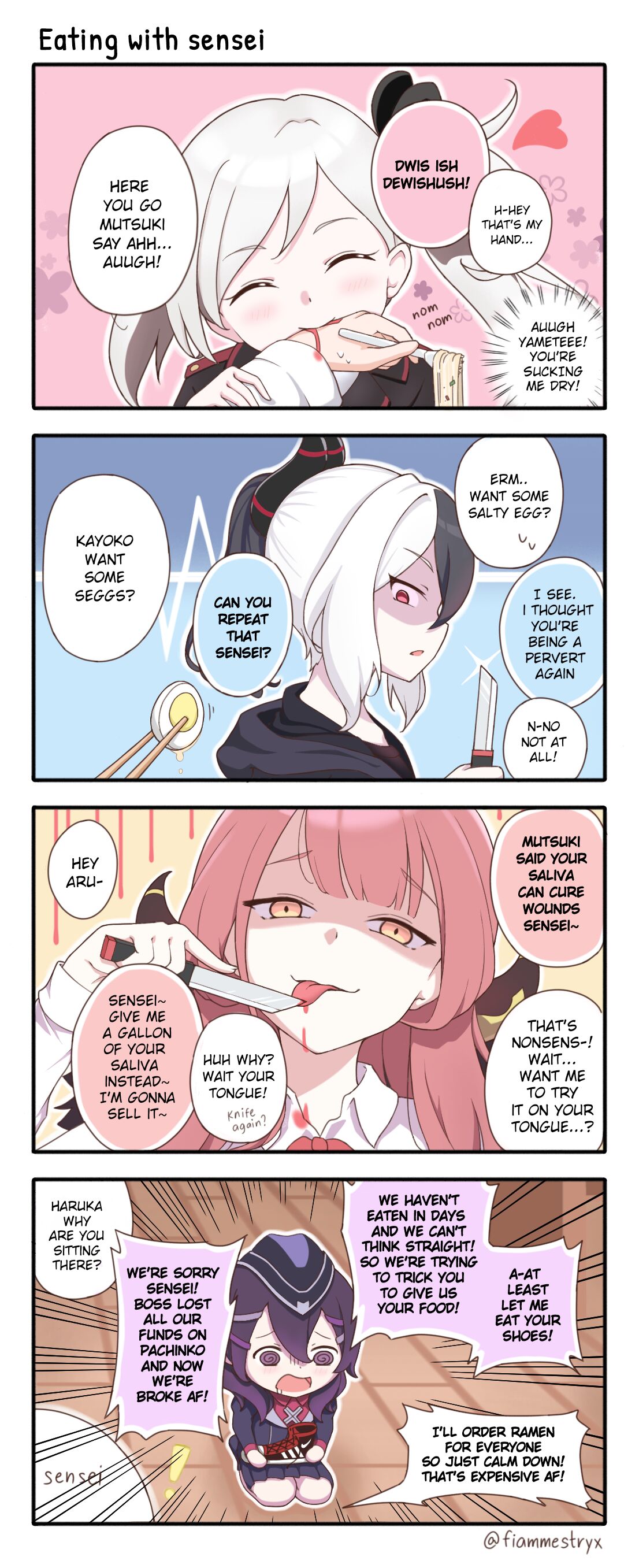 Pixiv Manga『stryx』(Blue Archive) Page 13