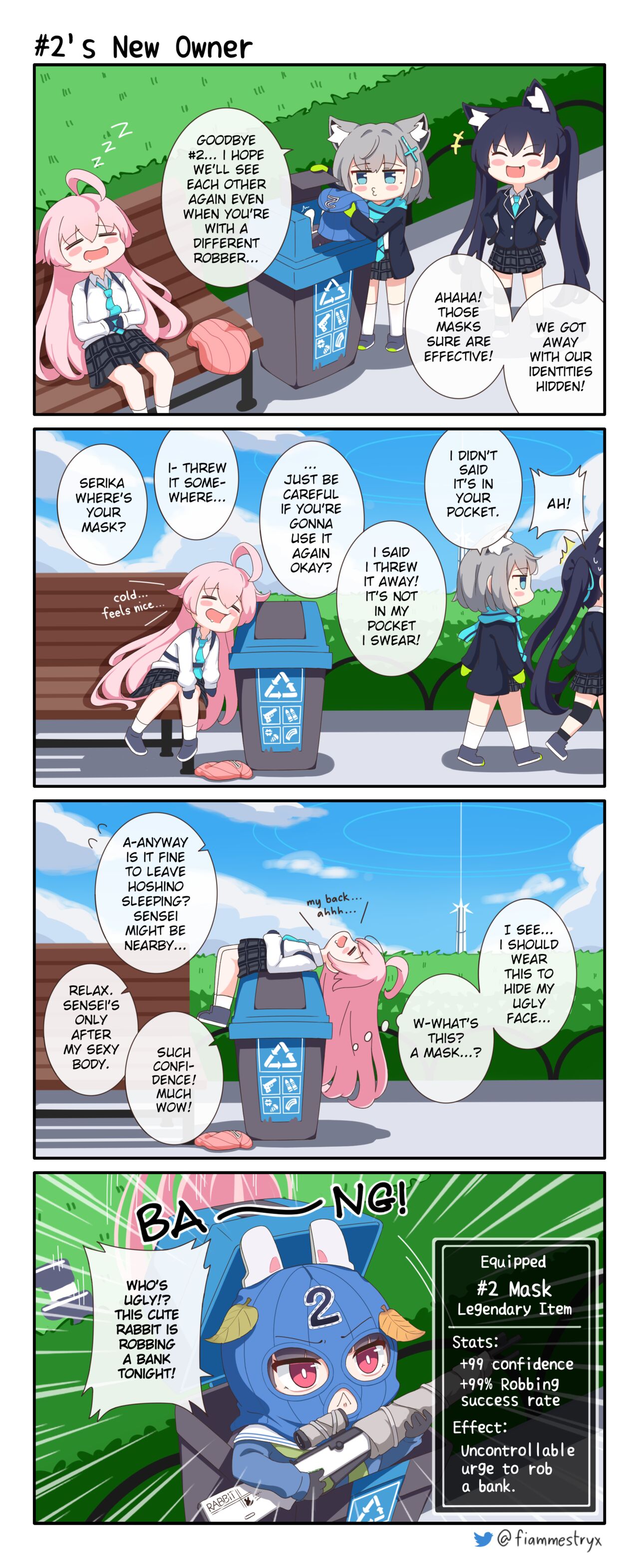 Pixiv Manga『stryx』(Blue Archive) Page 4