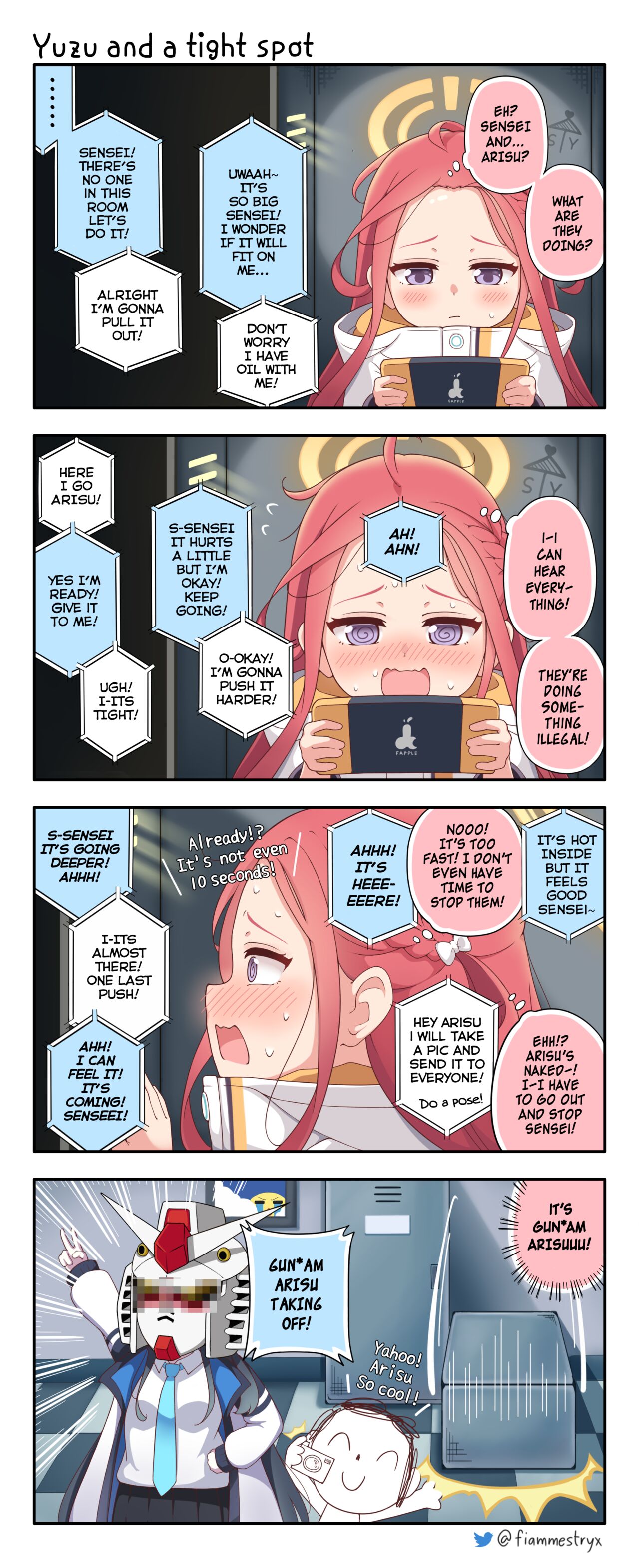 Pixiv Manga『stryx』(Blue Archive) Page 5