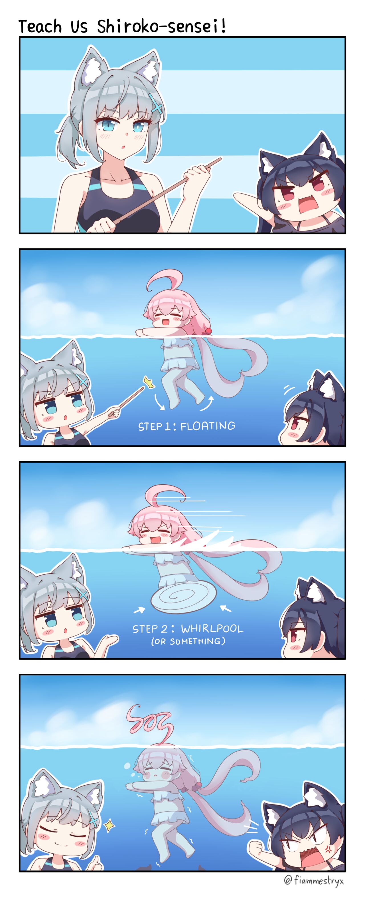 Pixiv Manga『stryx』(Blue Archive) Page 6