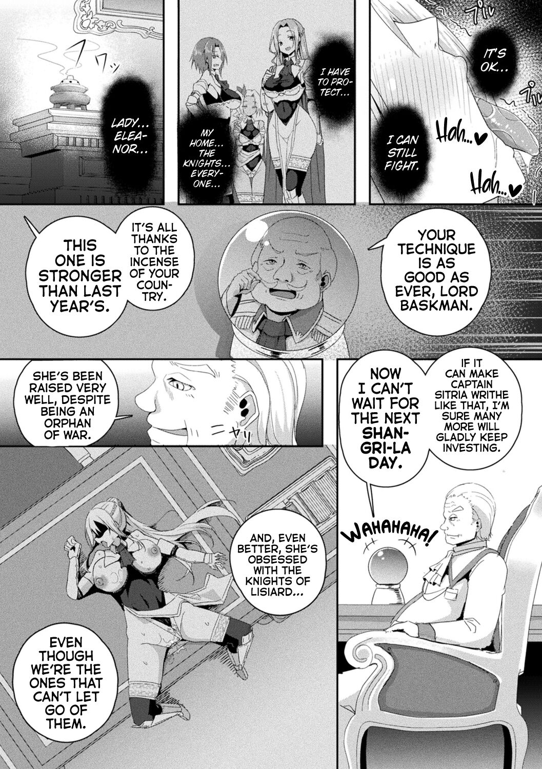 [Minatoyo]Shangri-La No Kumotsu -Onna Kishi Reizoku Tan- | Shangri-La's Offering -Tale of a Female Knight's Enslavement- Episode 1[English] [Kinsei Translations] [Digital] Page 25
