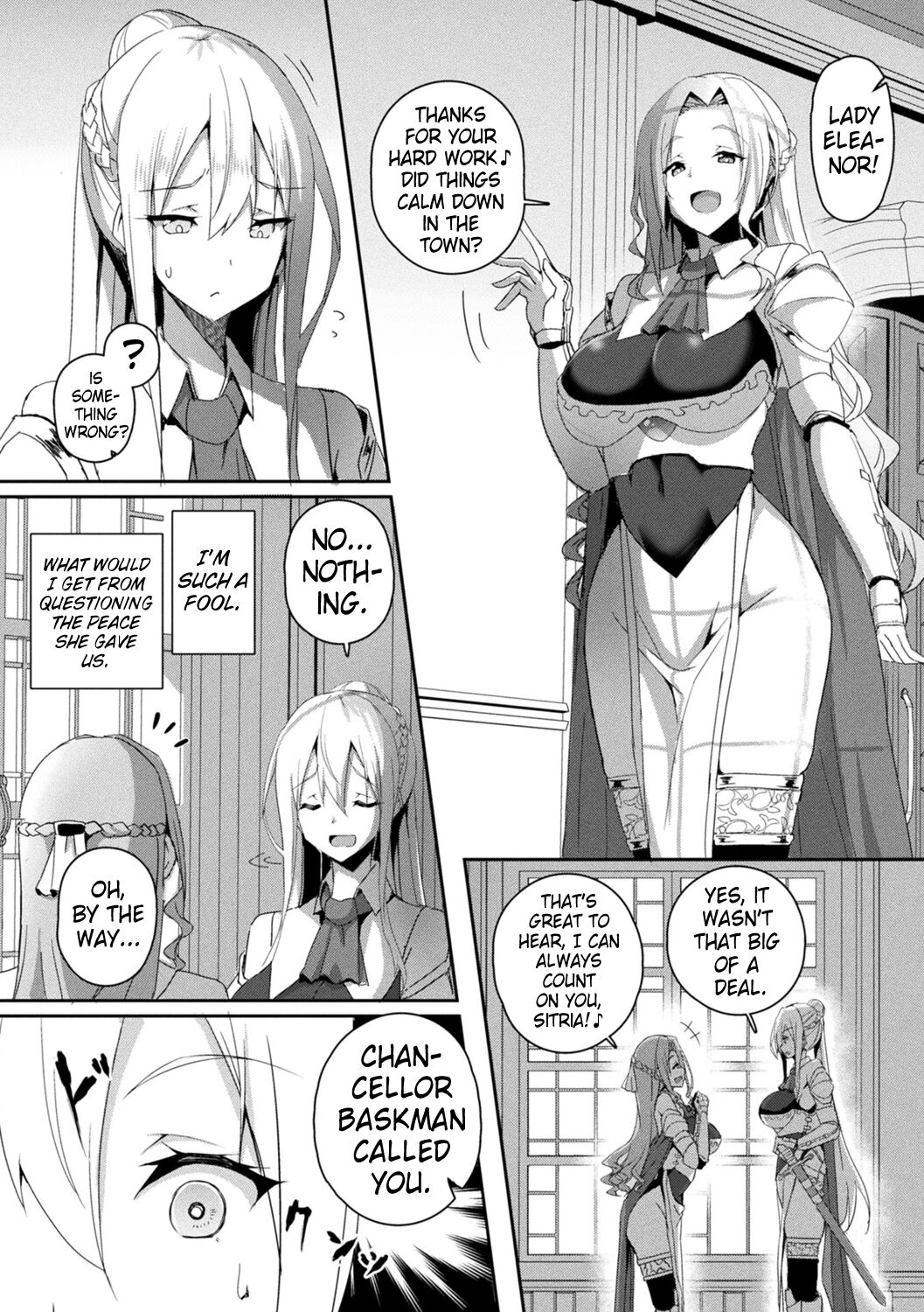[Minatoyo]Shangri-La No Kumotsu -Onna Kishi Reizoku Tan- | Shangri-La's Offering -Tale of a Female Knight's Enslavement- Episode 1[English] [Kinsei Translations] [Digital] Page 5