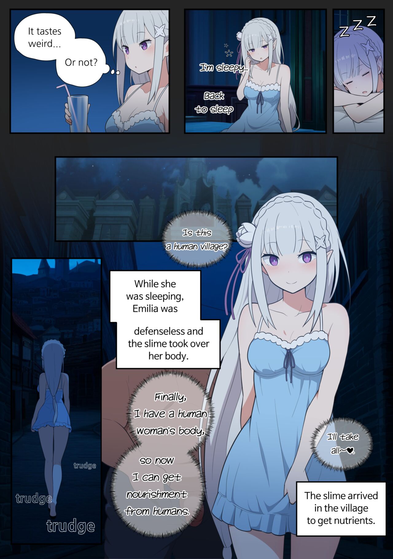 [everyday2]Emilia Feminization(English) Page 2