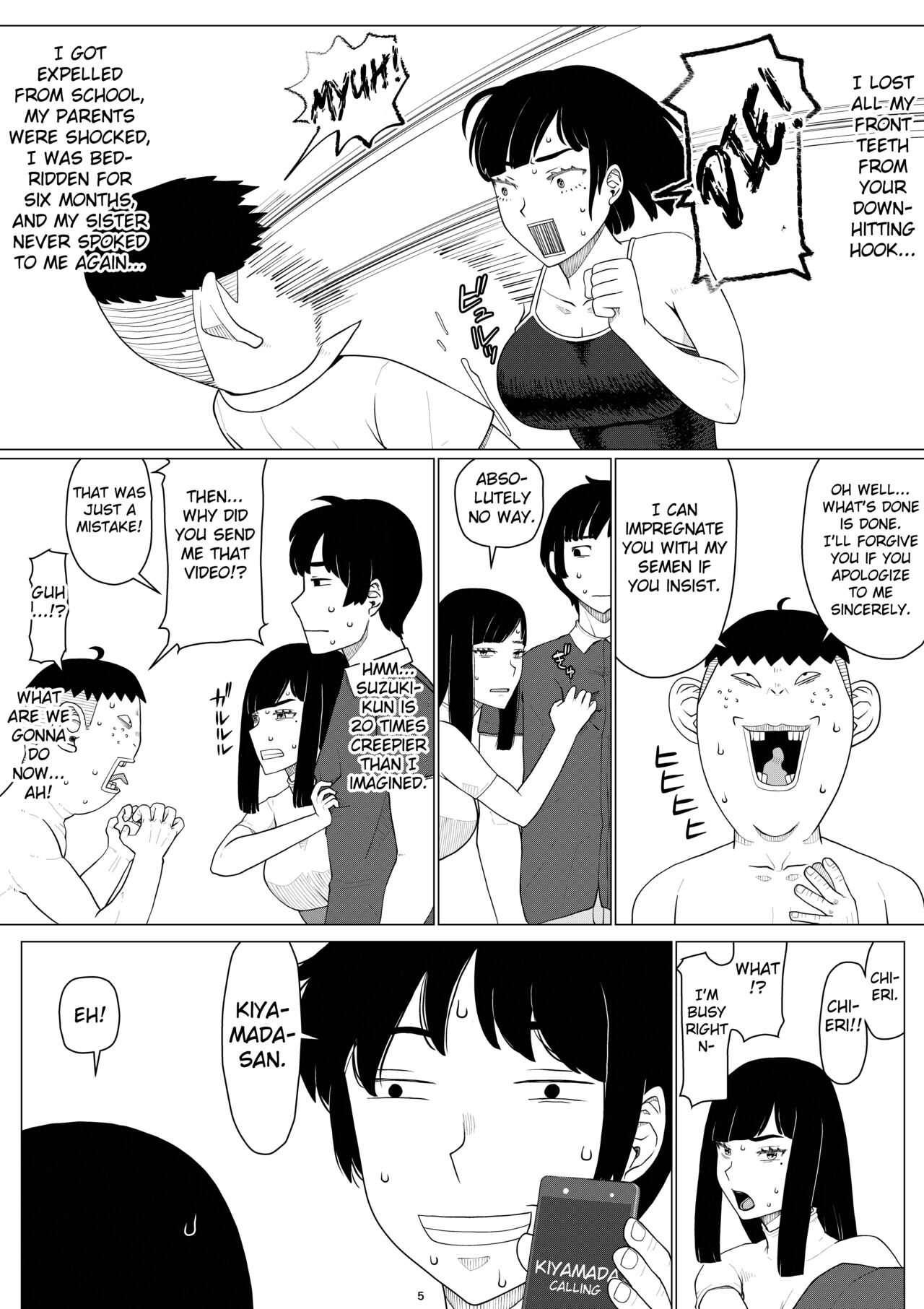[Jigoku no Nyanko]Chieri-san wa Makerarenai! 3 Otto Kounin de Dare no Seishi demo Jusei suru Hentai Benki Dai 3-kan[English] [Fated Circle] Page 9