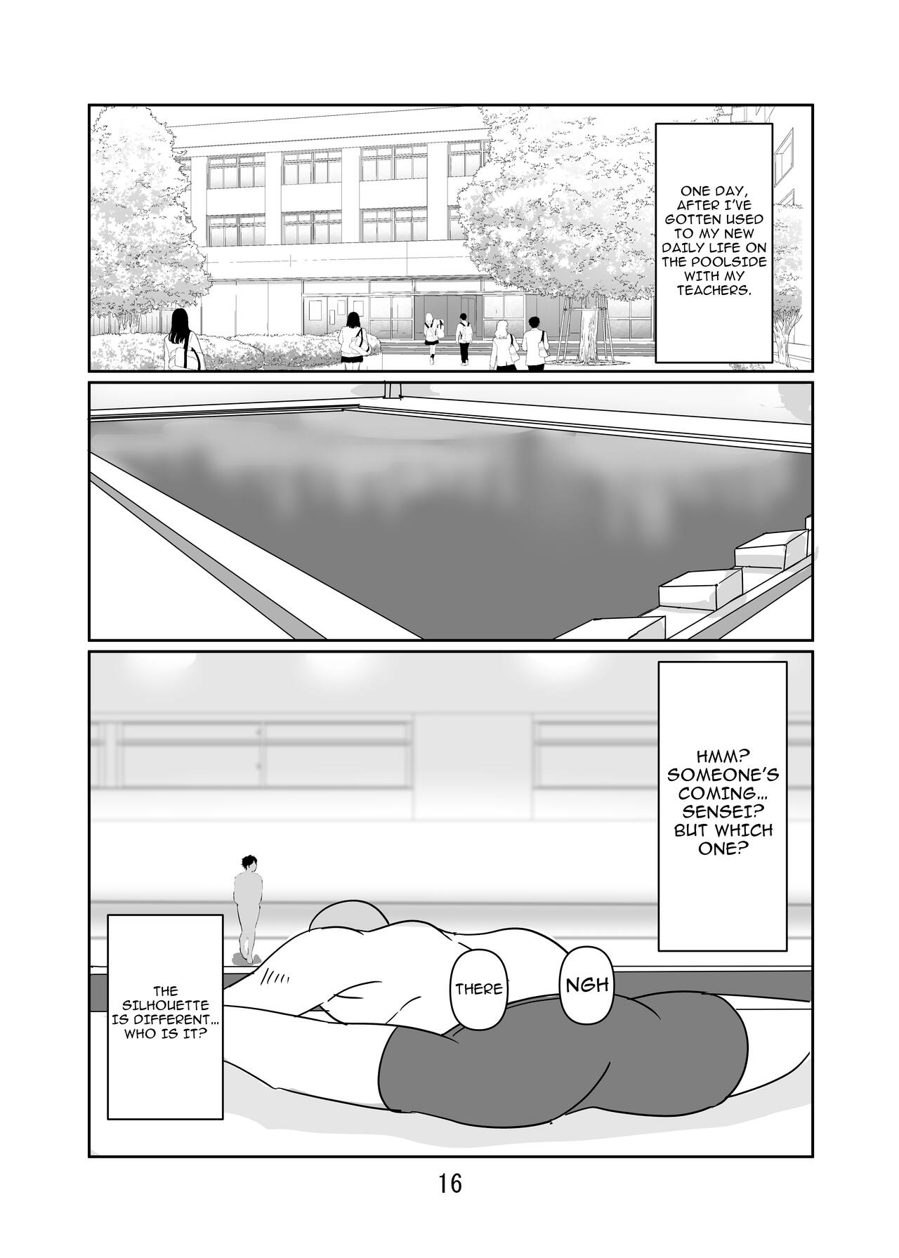 [Hamasei (Tetsukui)]Poolside de Sensei-tachi to Tanoshindemasu 2 | Having Fun With The Teachers By The Poolside 2[English] {Doujins.com} [Digital] Page 16