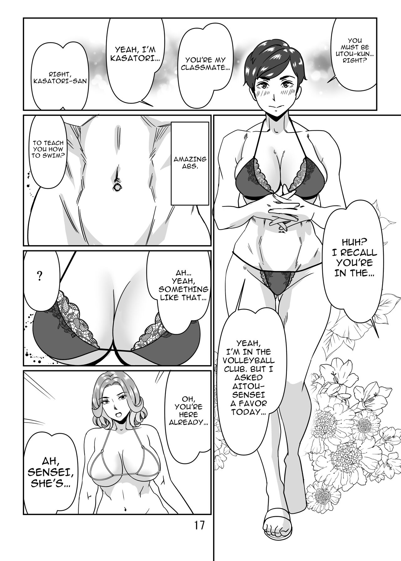 [Hamasei (Tetsukui)]Poolside de Sensei-tachi to Tanoshindemasu 2 | Having Fun With The Teachers By The Poolside 2[English] {Doujins.com} [Digital] Page 17