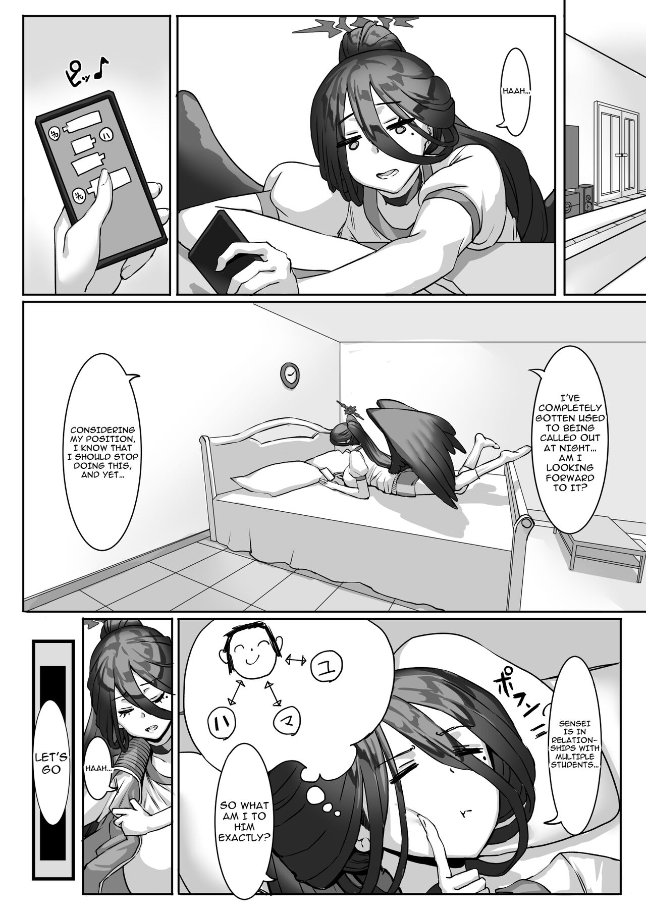 [Kekecharcoal BOX (Kekecharcoal)]Sensei!? Sonna Kankei Ari desu ka!? 2  | Sensei!? Is It Okay to Have That Kind of Relationship!? 2(Blue Archive) [English] {Doujins.com} [Digital] Page 20