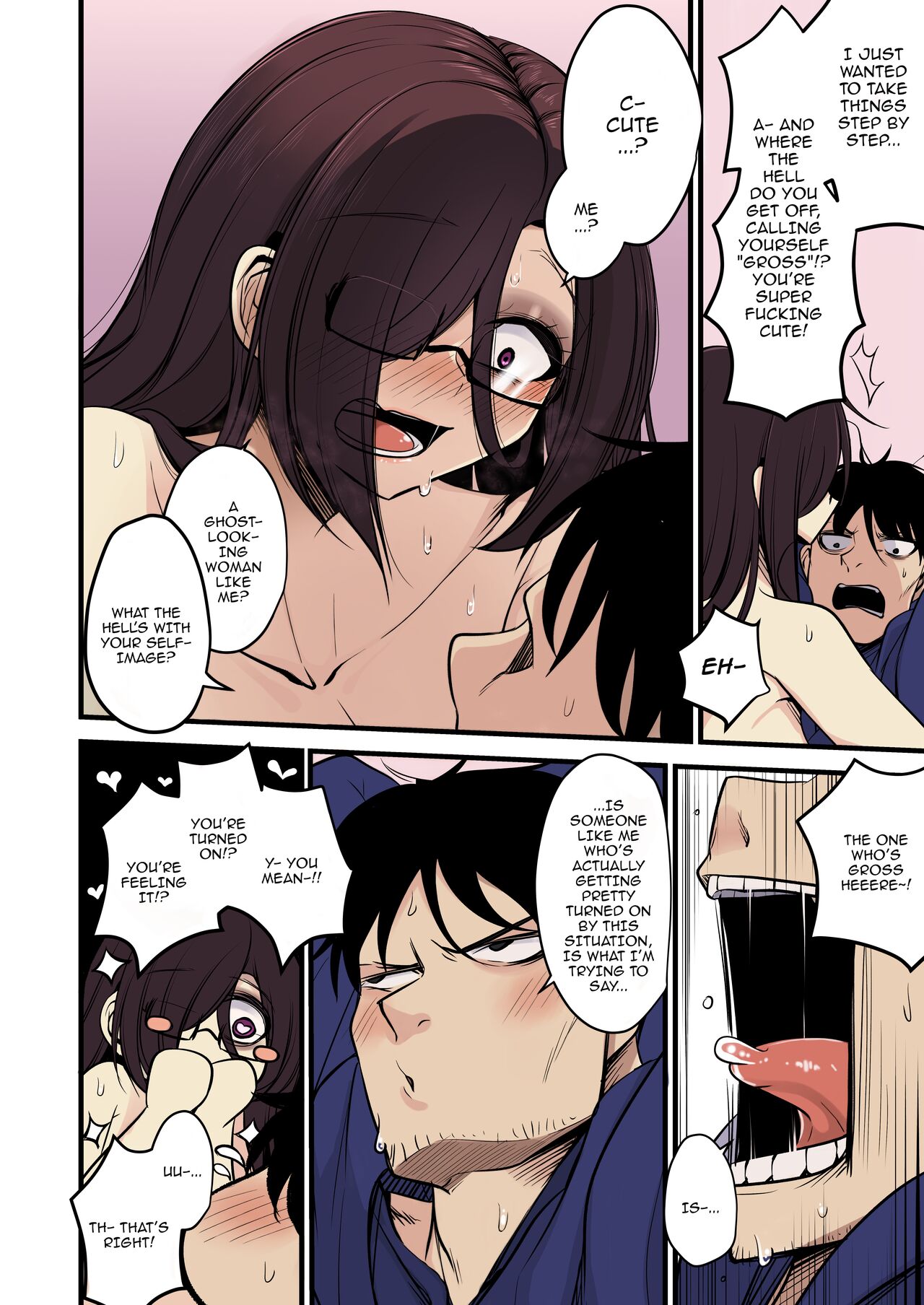 [Akagai (Mine Thrower)]Omome no Bakunyuu InCha Joshi wa Okirai desu ka | Do You Hate Clingy, Busty, Gloomy Girls?[English] {Doujins.com} [Colorized] [Decensored] Page 17