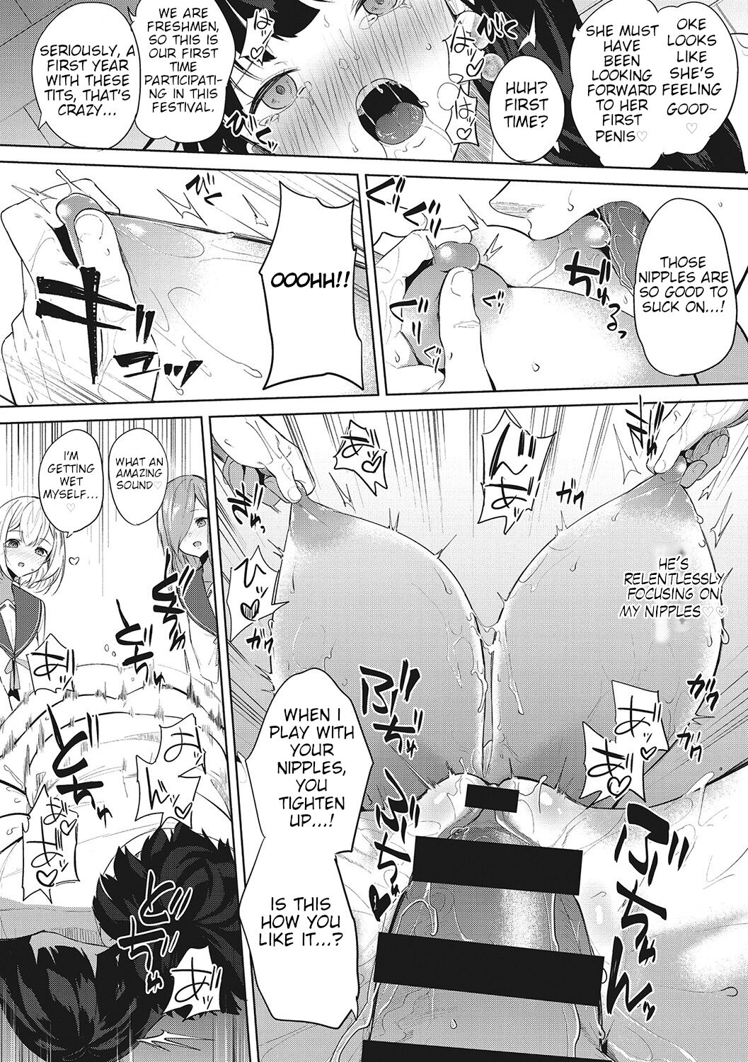 [Kurokawa Otogi]Amaterasu Jogakuin Bunkasai Ch. 2 | Amaterasu Girls' Academy Culture Festival Chapter 2(COMIC HOTMILK 2021-07) [English] [Digital] Page 17