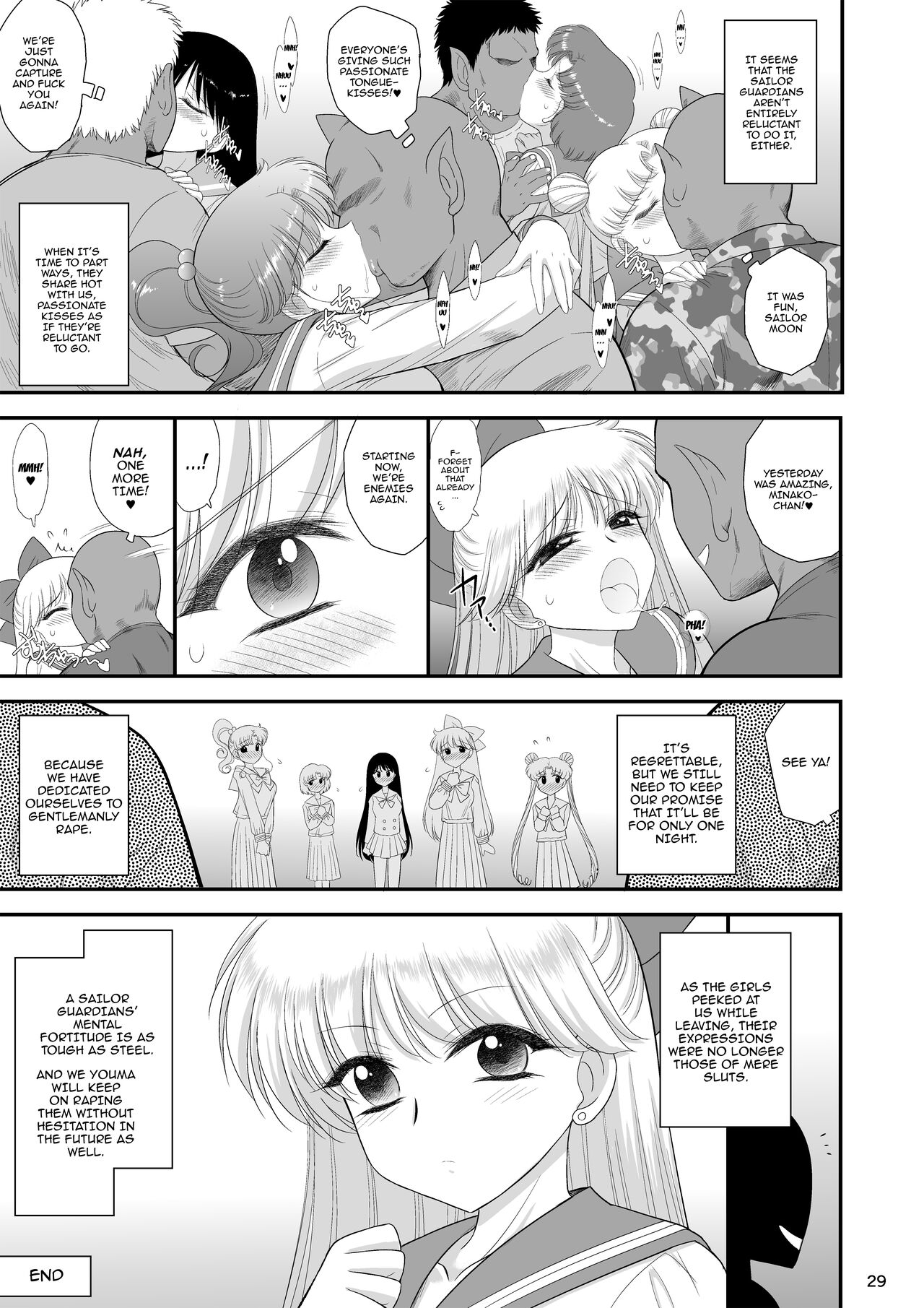 [Black Dog (Kuroinu Juu)]Konya dake Mesu ni Narimasu | I'll Be a Slut Just for Tonight(Bishoujo Senshi Sailor Moon) [English] {Doujins.com} [Digital] Page 28