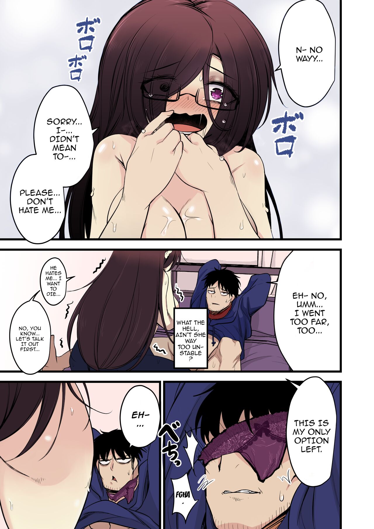 [Akagai (Mine Thrower)]Omome no Bakunyuu InCha Joshi wa Okirai desu ka | Do You Hate Clingy, Busty, Gloomy Girls?[English] {Doujins.com} [Colorized] [Decensored] Page 14