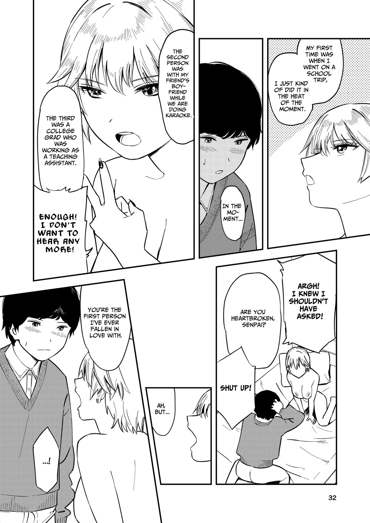 [Torii-Za (Torii Yoshitsuna)]Itsumo Sokkenai no ni Ecchi suru Toki dake "Suki! Sukiii!" tte Naru Kyonyuu Kouhai Gal[English] [Benri] Page 32