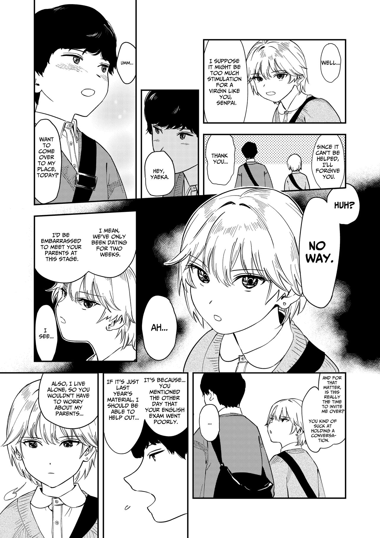 [Torii-Za (Torii Yoshitsuna)]Itsumo Sokkenai no ni Ecchi suru Toki dake "Suki! Sukiii!" tte Naru Kyonyuu Kouhai Gal[English] [Benri] Page 7