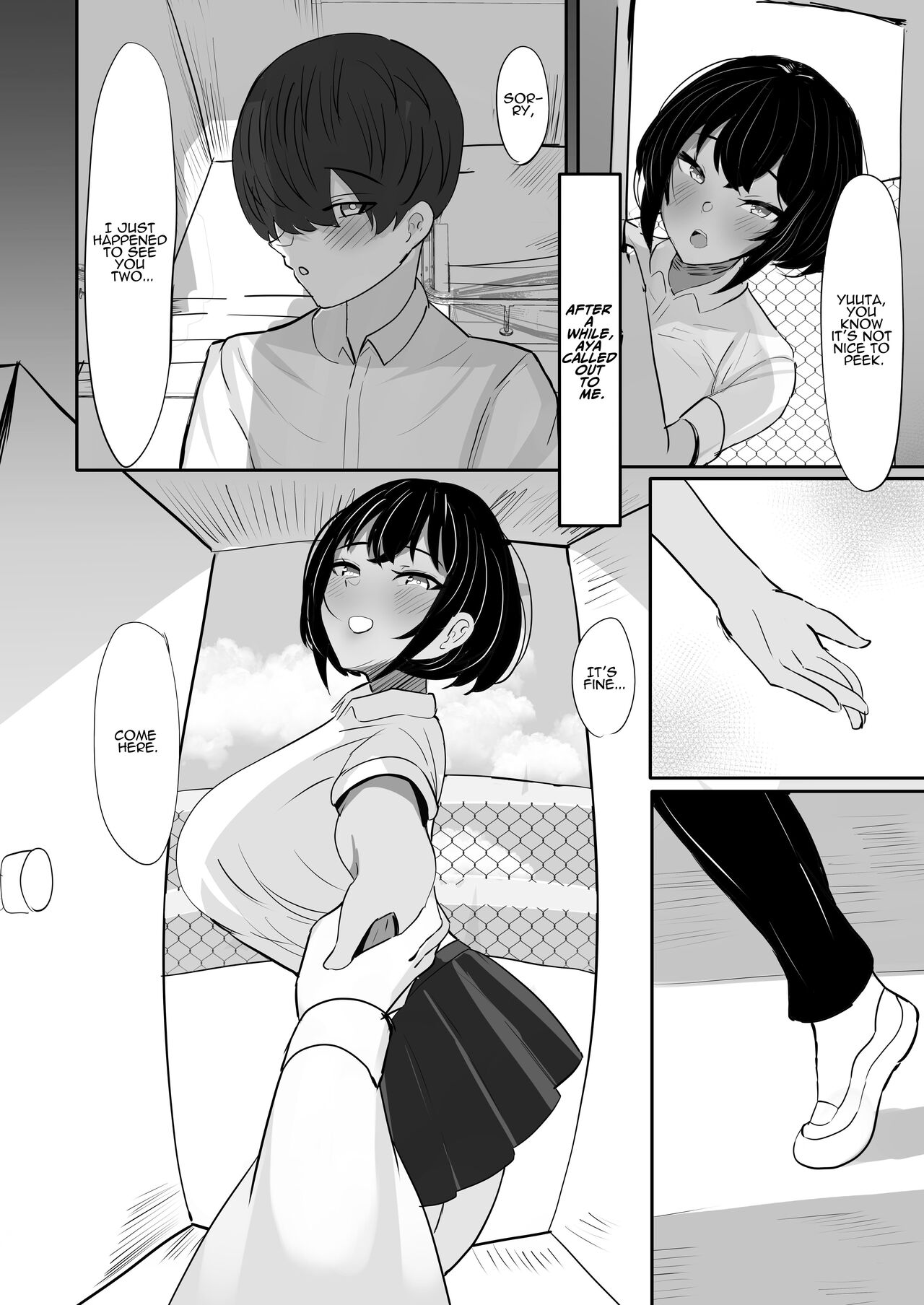 [Huwahuwa Raidou]Suieibu Shushou no Boyish Osananajimi wa Boku no Chinpo ni Dohamari Chuu | My Boyish Longtime Friend Who Is The Swimming Club Captain Is Addicted To My Dick[English] [ADTL] [Digital] Page 26
