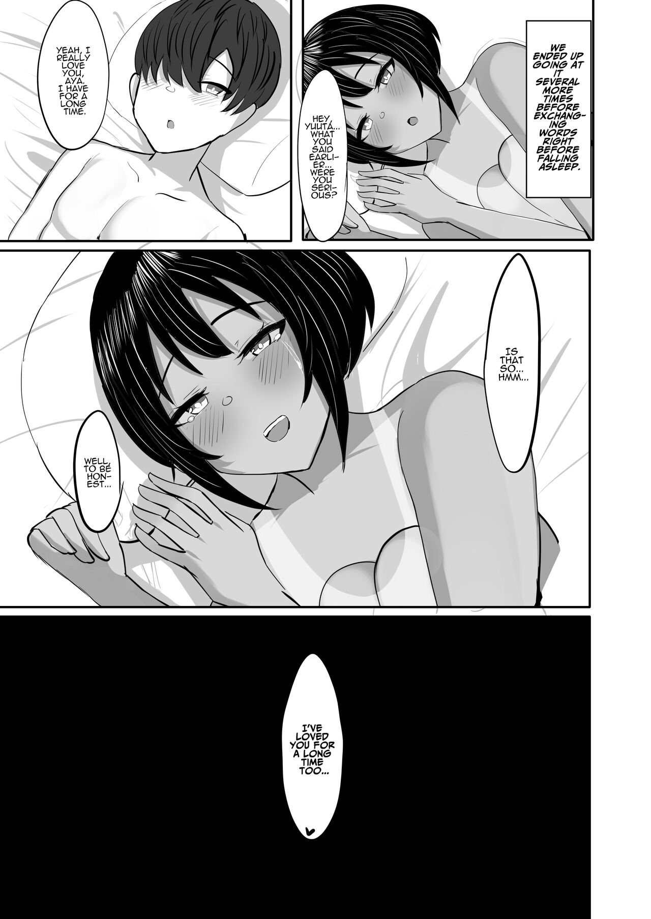 [Huwahuwa Raidou]Suieibu Shushou no Boyish Osananajimi wa Boku no Chinpo ni Dohamari Chuu | My Boyish Longtime Friend Who Is The Swimming Club Captain Is Addicted To My Dick[English] [ADTL] [Digital] Page 55