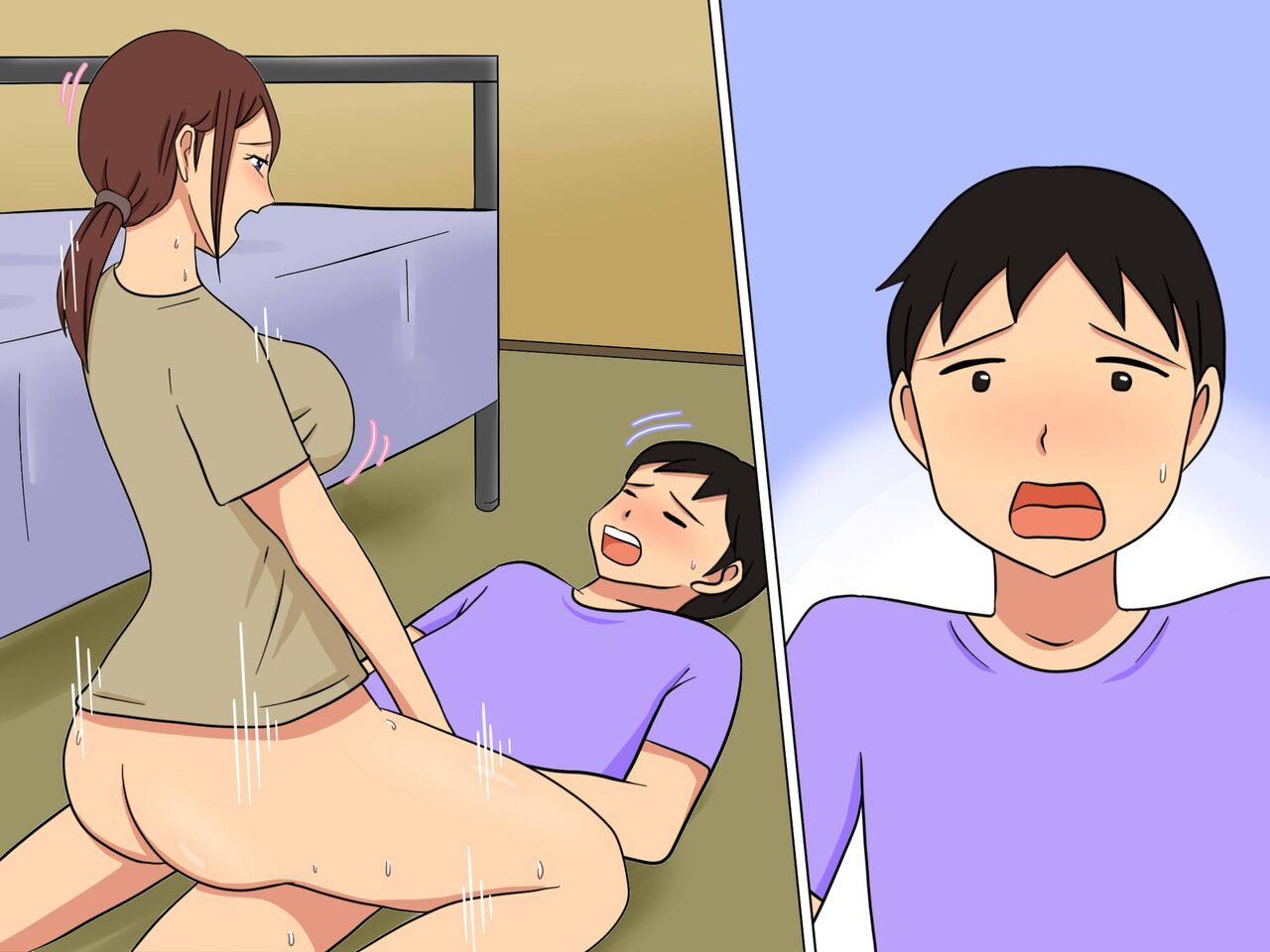 [Toshiue Jukujo no Miryoku]Sex With The Pretty Lady In My Neighborhood[English] [Kani] Page 53