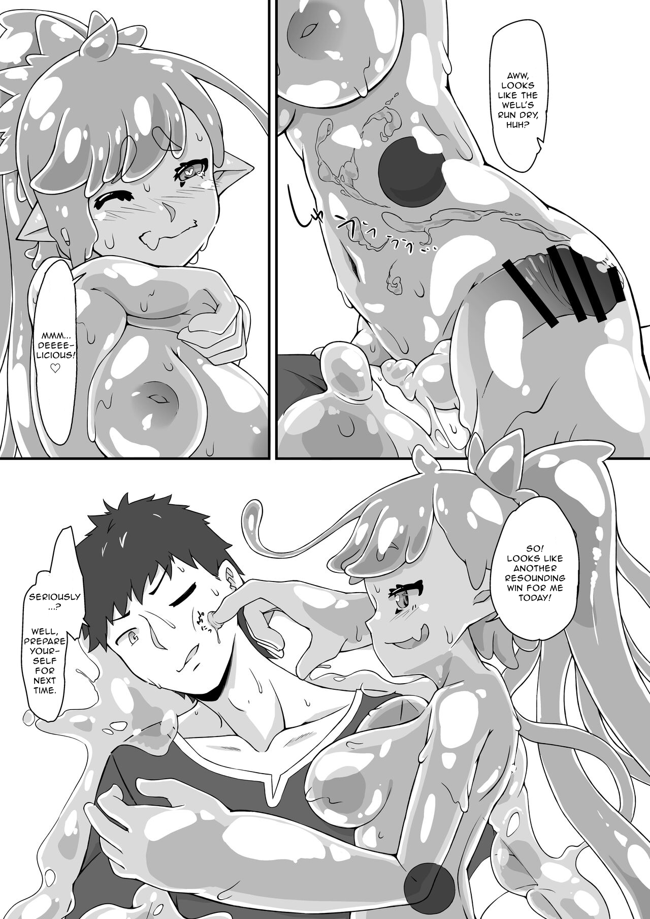 [Kemoyuru (Akahito)]Osananaji wa Slime Musume | My Childhood Friend Is a Slime Girl[English] [Aganon] [Digital] Page 20