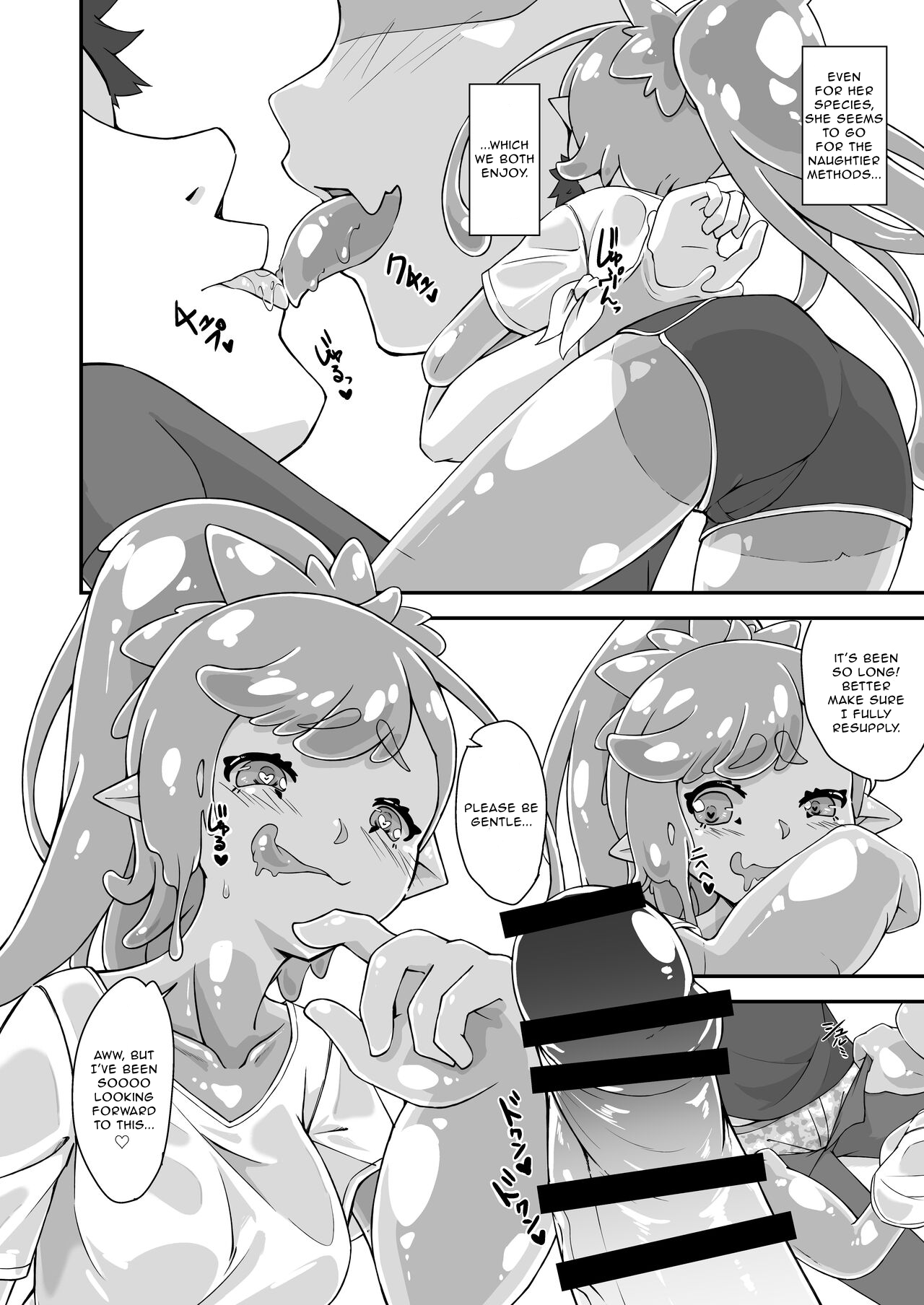 [Kemoyuru (Akahito)]Osananaji wa Slime Musume | My Childhood Friend Is a Slime Girl[English] [Aganon] [Digital] Page 5