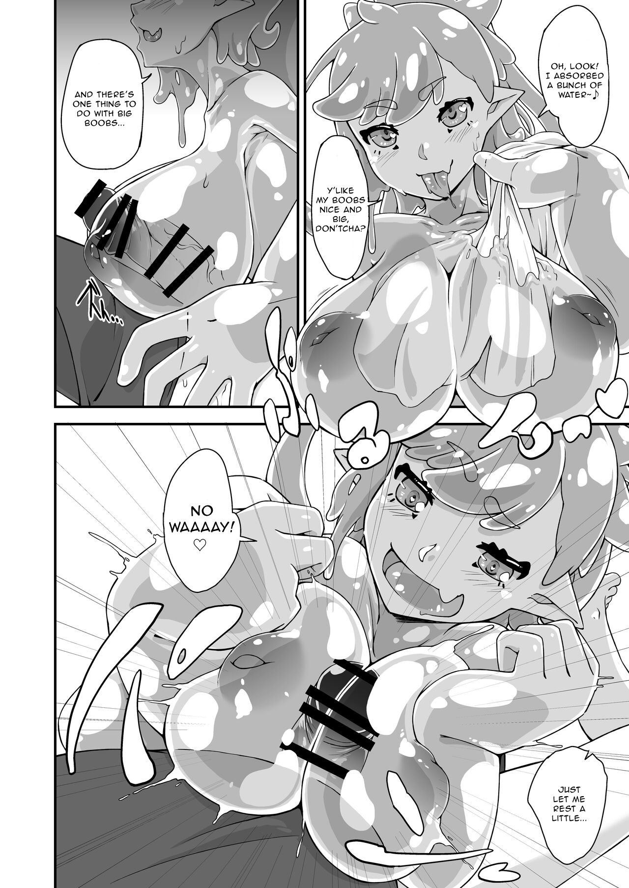 [Kemoyuru (Akahito)]Osananaji wa Slime Musume | My Childhood Friend Is a Slime Girl[English] [Aganon] [Digital] Page 9