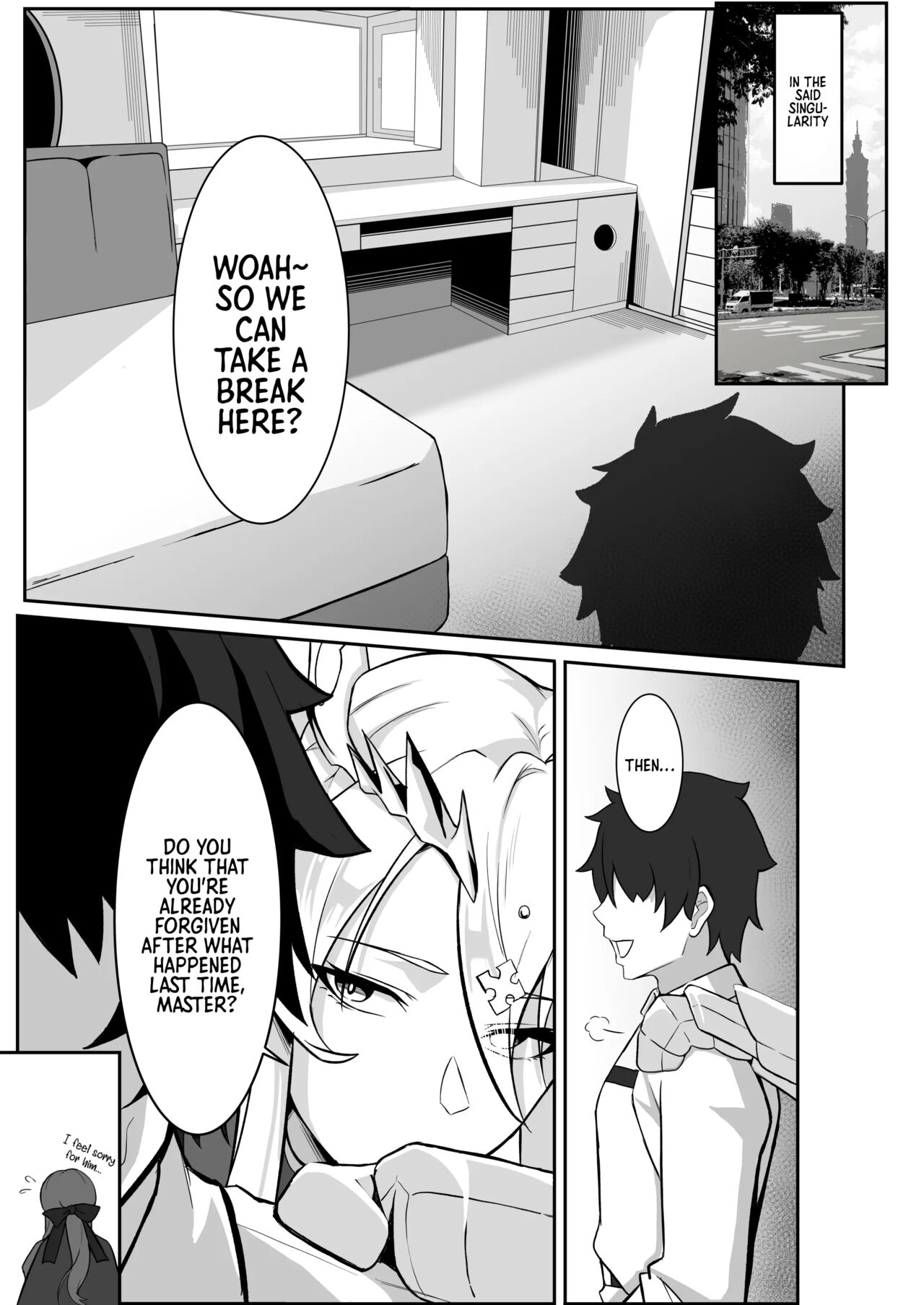 [Round table (Shiiki)]Kishiou no Himitsu Kouryuu III | The Secret Communication of the King of Knights III(Fate/Grand Order) [English] [Digital] Page 4