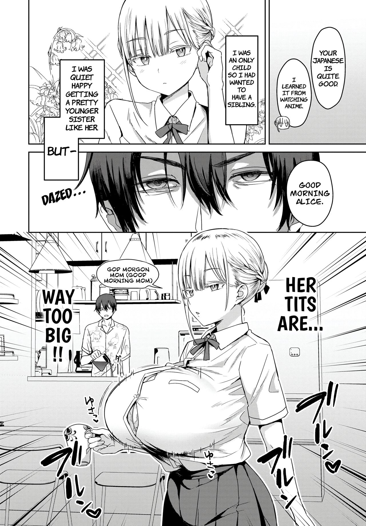 [Toono Esuke]StepSister with Huge Tits, Charge![English](CarlJPTL) Page 2