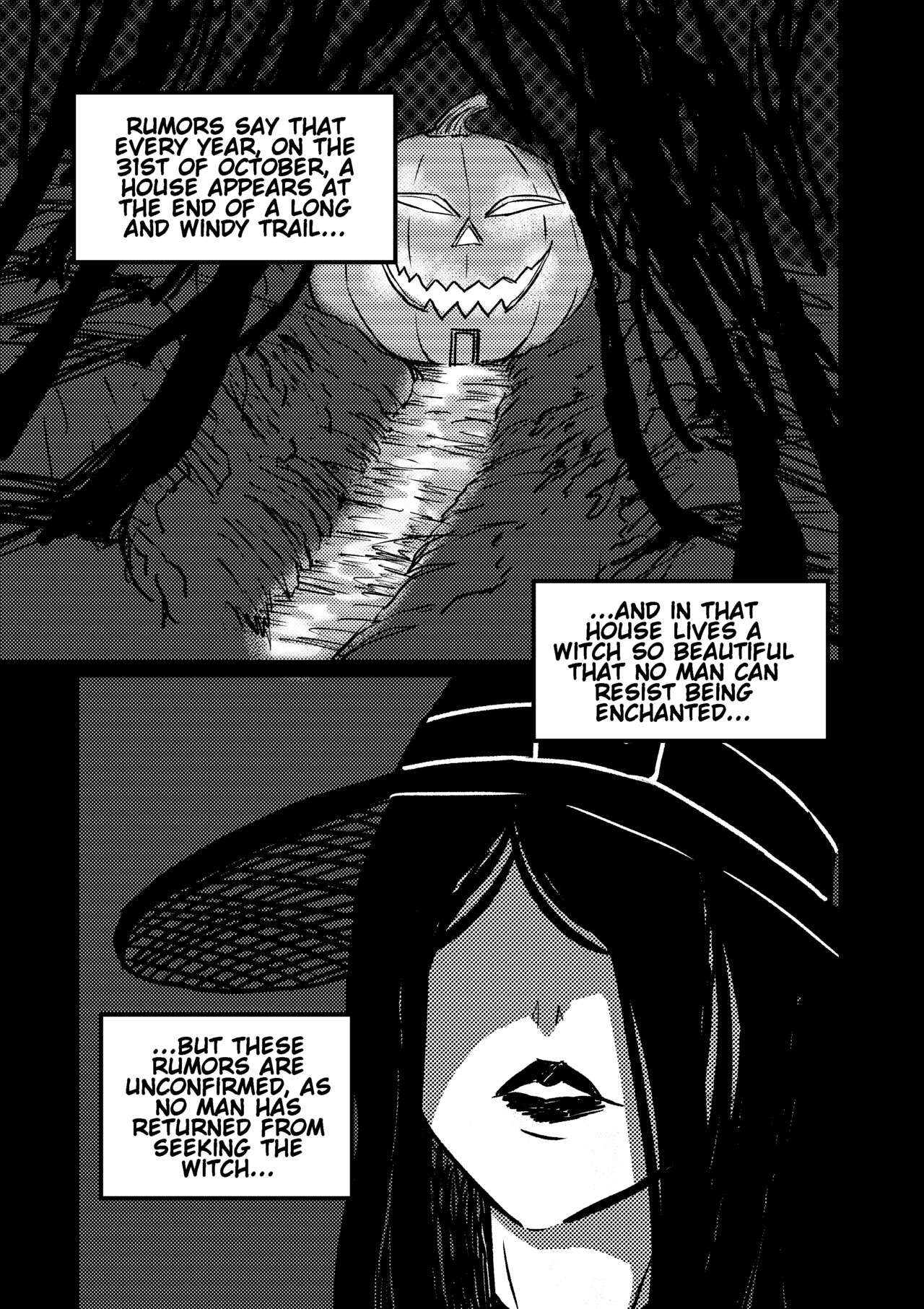 [shoulder enjoyer]Man-eating Witch Halloween Edition Page 1