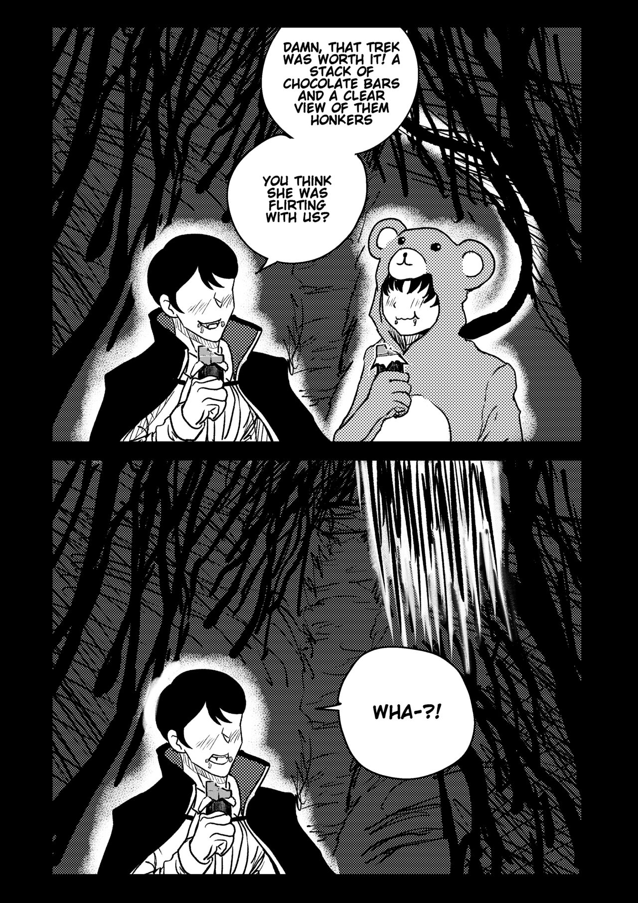 [shoulder enjoyer]Man-eating Witch Halloween Edition Page 4