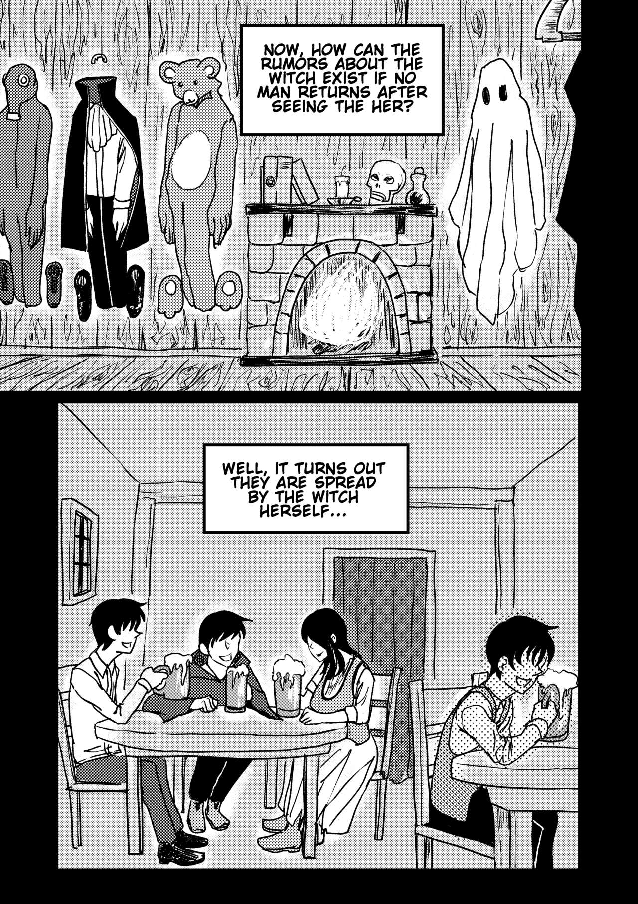 [shoulder enjoyer]Man-eating Witch Halloween Edition Page 7