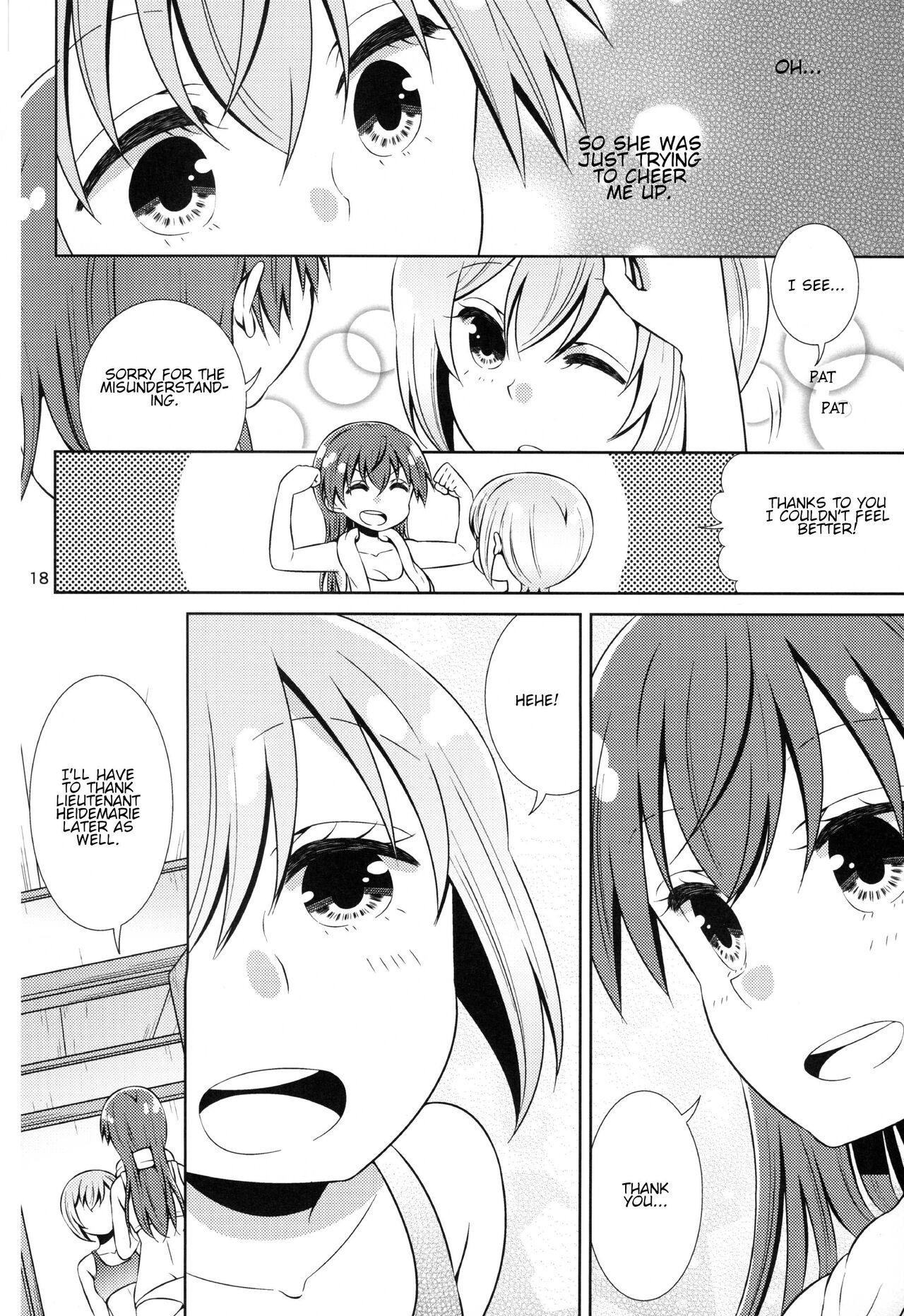 (C94)[Megane★PHANTOM(Denka)]Everyday life in St. Trond(Strike Witches) [English] Page 19