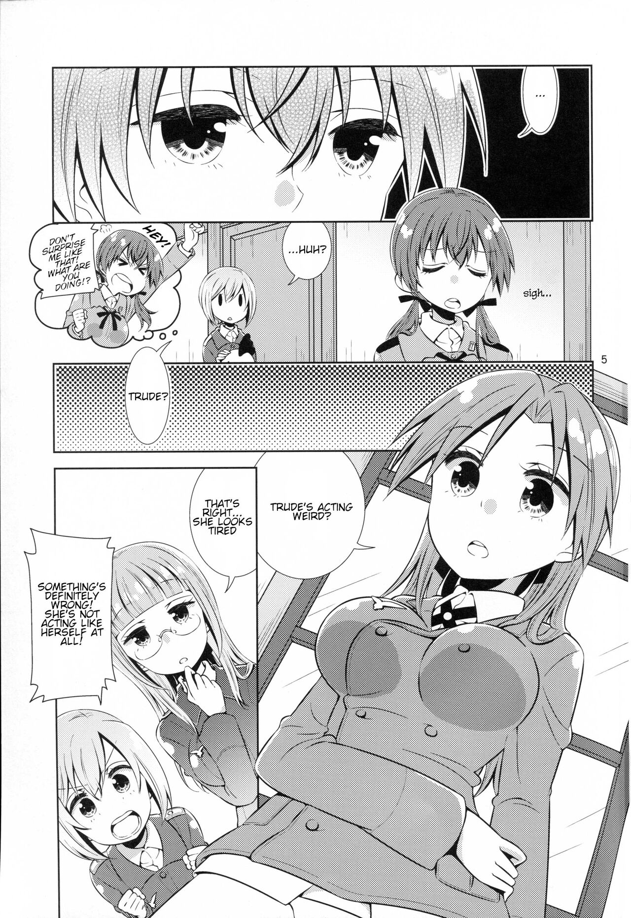 (C94)[Megane★PHANTOM(Denka)]Everyday life in St. Trond(Strike Witches) [English] Page 6