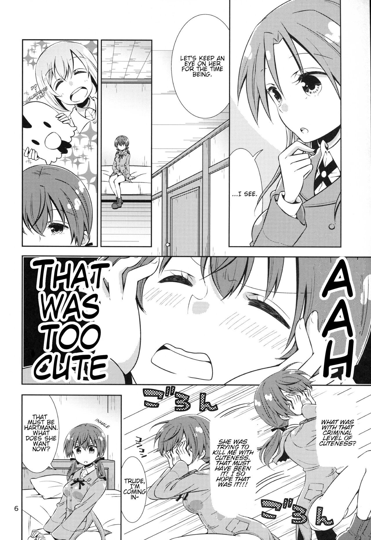 (C94)[Megane★PHANTOM(Denka)]Everyday life in St. Trond(Strike Witches) [English] Page 7
