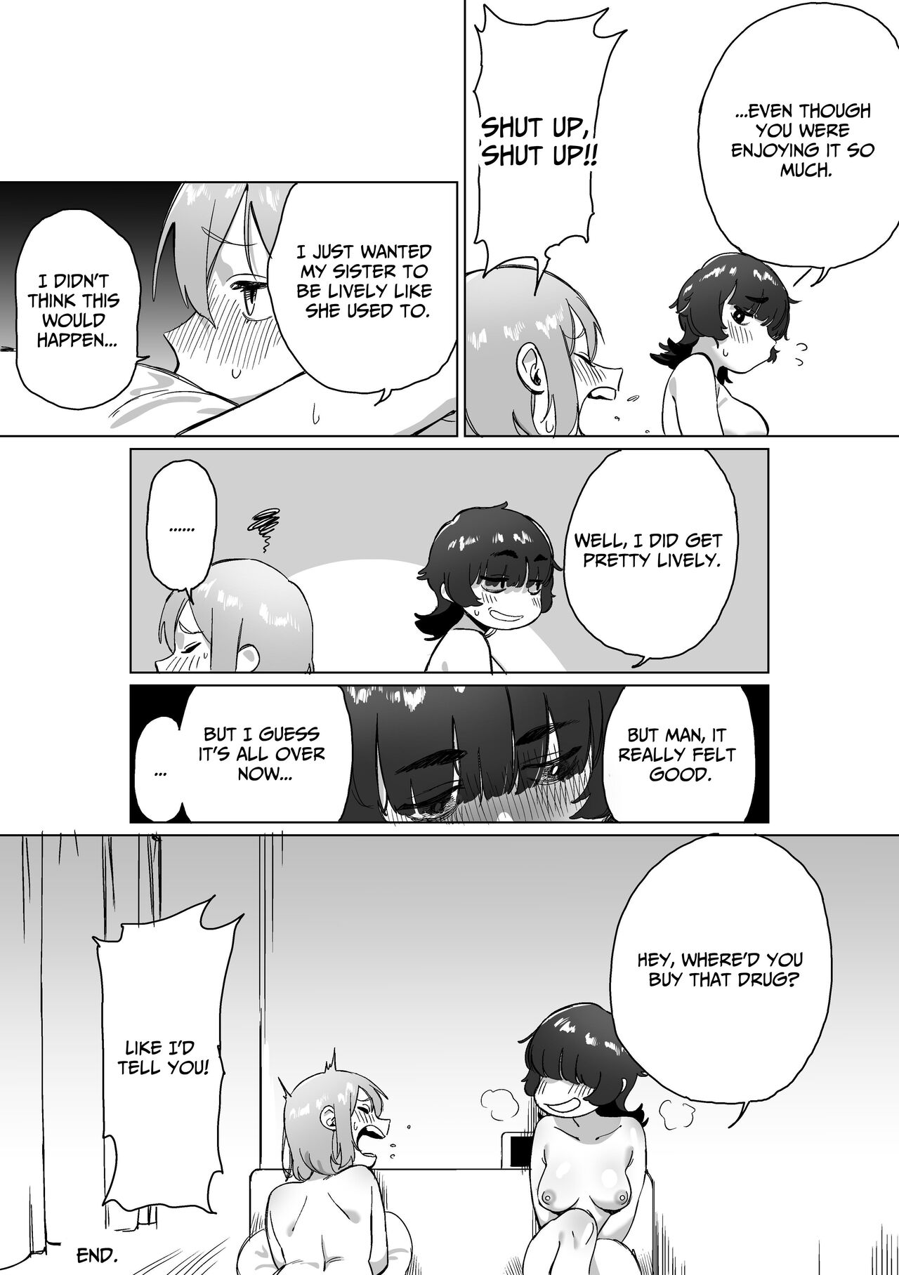 [Ekogi]When My Shut-In Sister Grew a Dick[English] [meatmanTL] Page 38