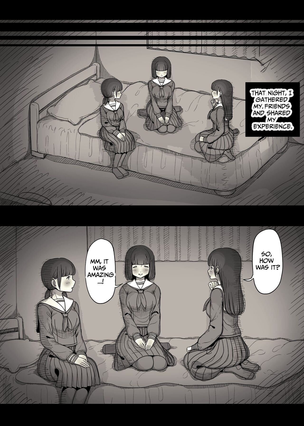 [Himawari no Tane (Taneno Nakami)]Jogakuryou ni Sasowarete | Invited to the Girls' Dormitory[English] [meatmanTL] Page 37
