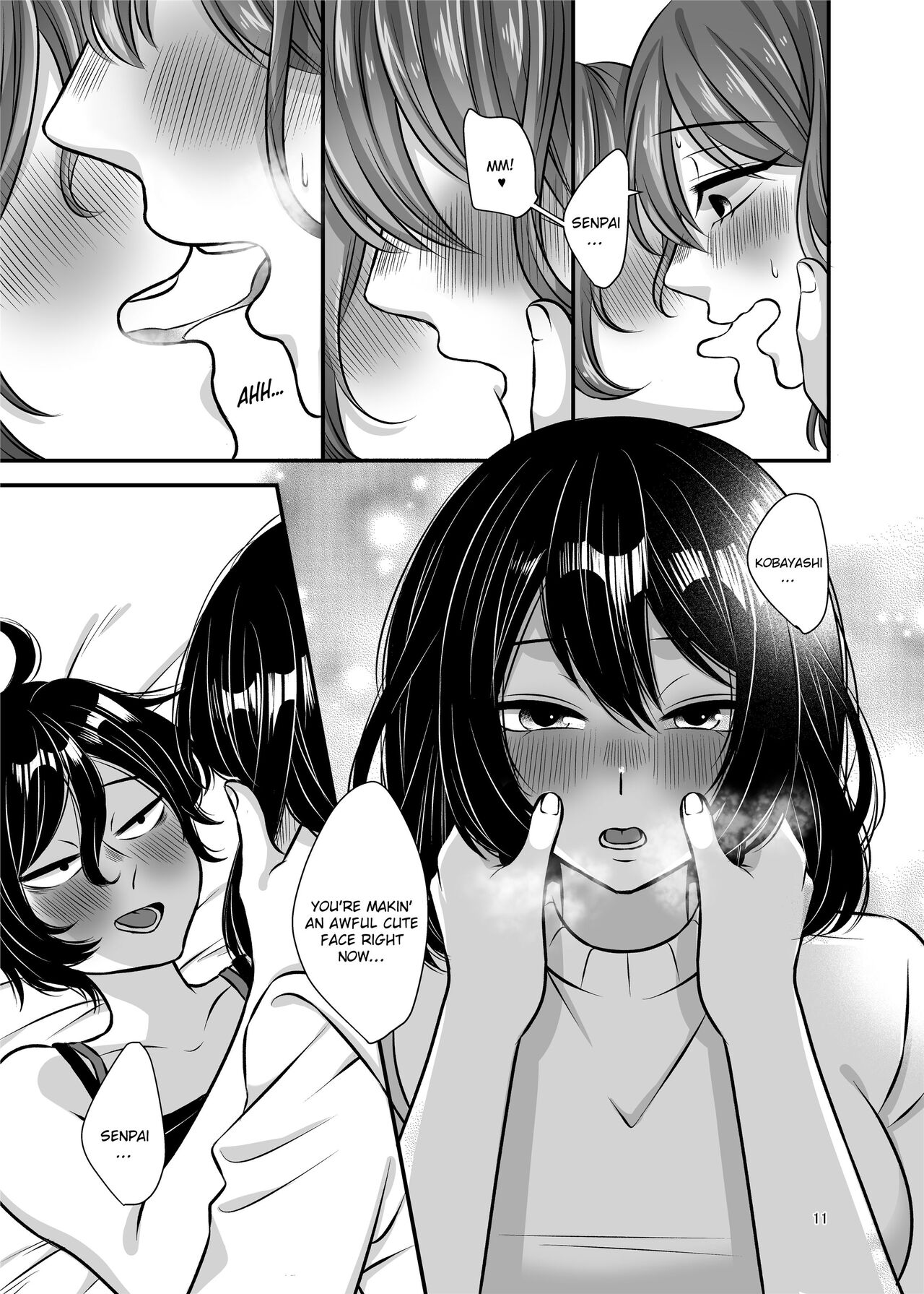 [Tanaka Kanata]Senpai and Kohai[English] [Decensored] Page 11