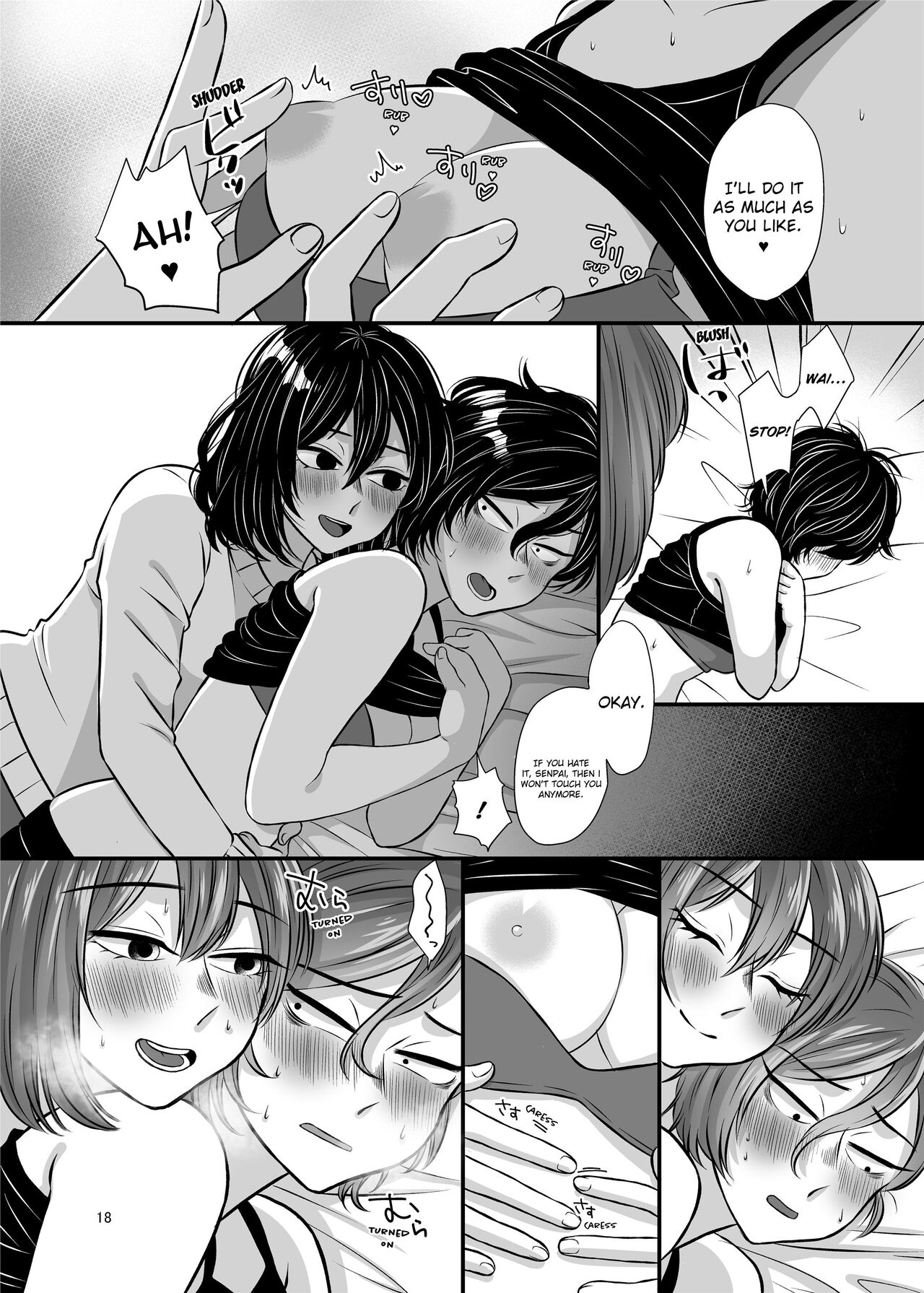 [Tanaka Kanata]Senpai and Kohai[English] [Decensored] Page 18
