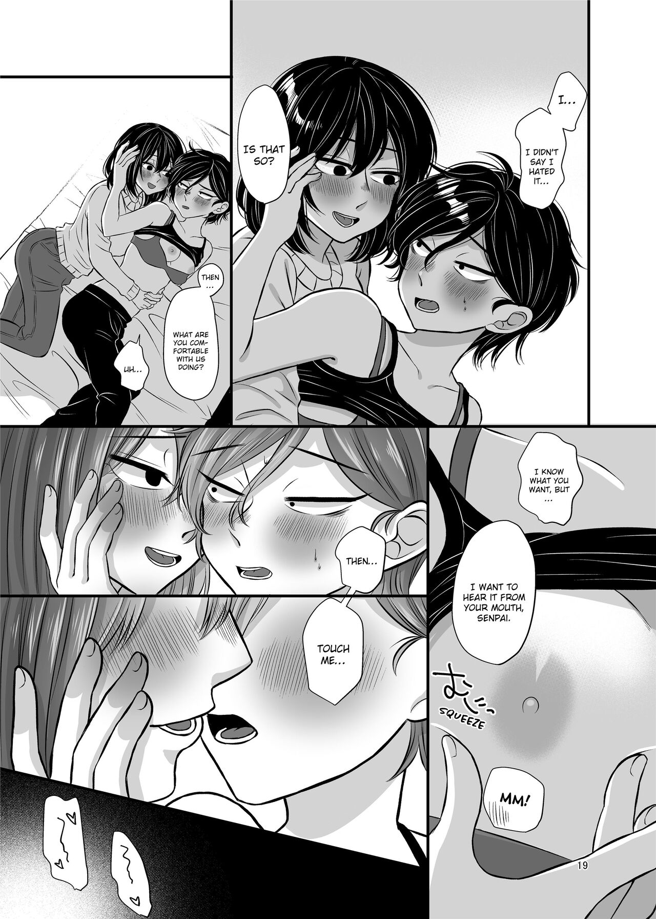 [Tanaka Kanata]Senpai and Kohai[English] [Decensored] Page 19