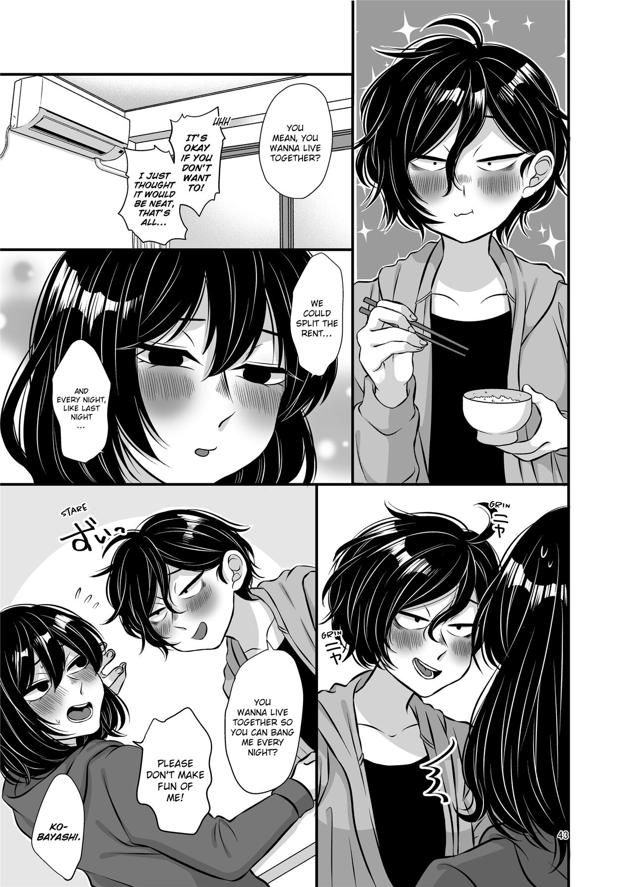 [Tanaka Kanata]Senpai and Kohai[English] [Decensored] Page 43