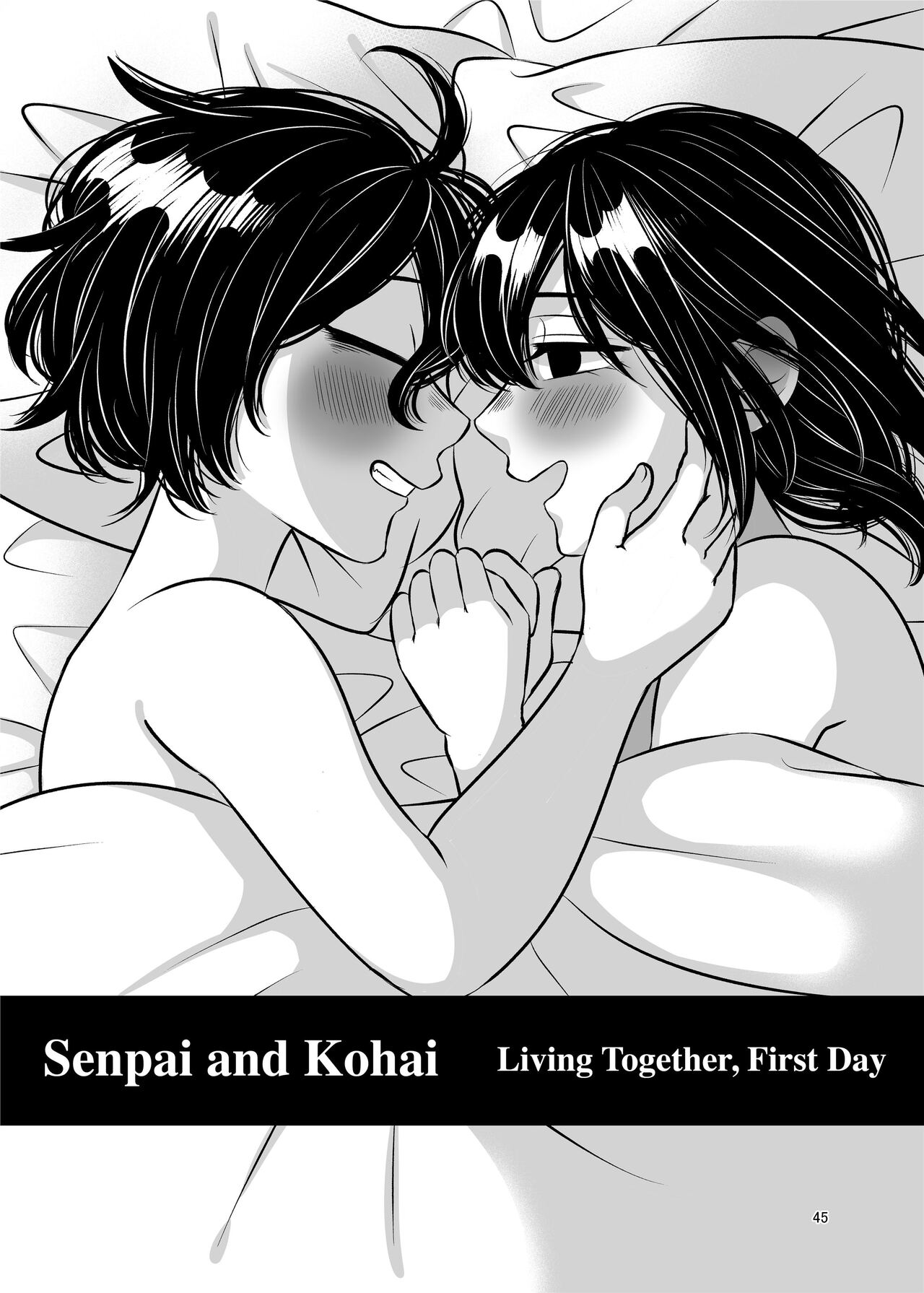 [Tanaka Kanata]Senpai and Kohai[English] [Decensored] Page 45