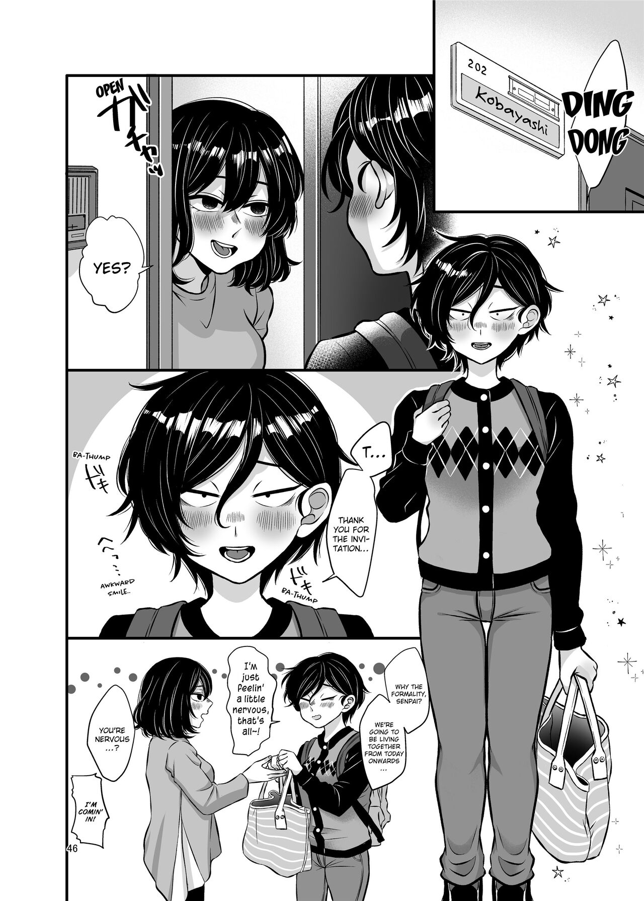 [Tanaka Kanata]Senpai and Kohai[English] [Decensored] Page 46