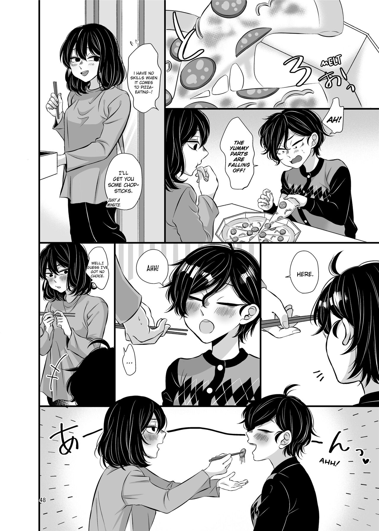 [Tanaka Kanata]Senpai and Kohai[English] [Decensored] Page 48