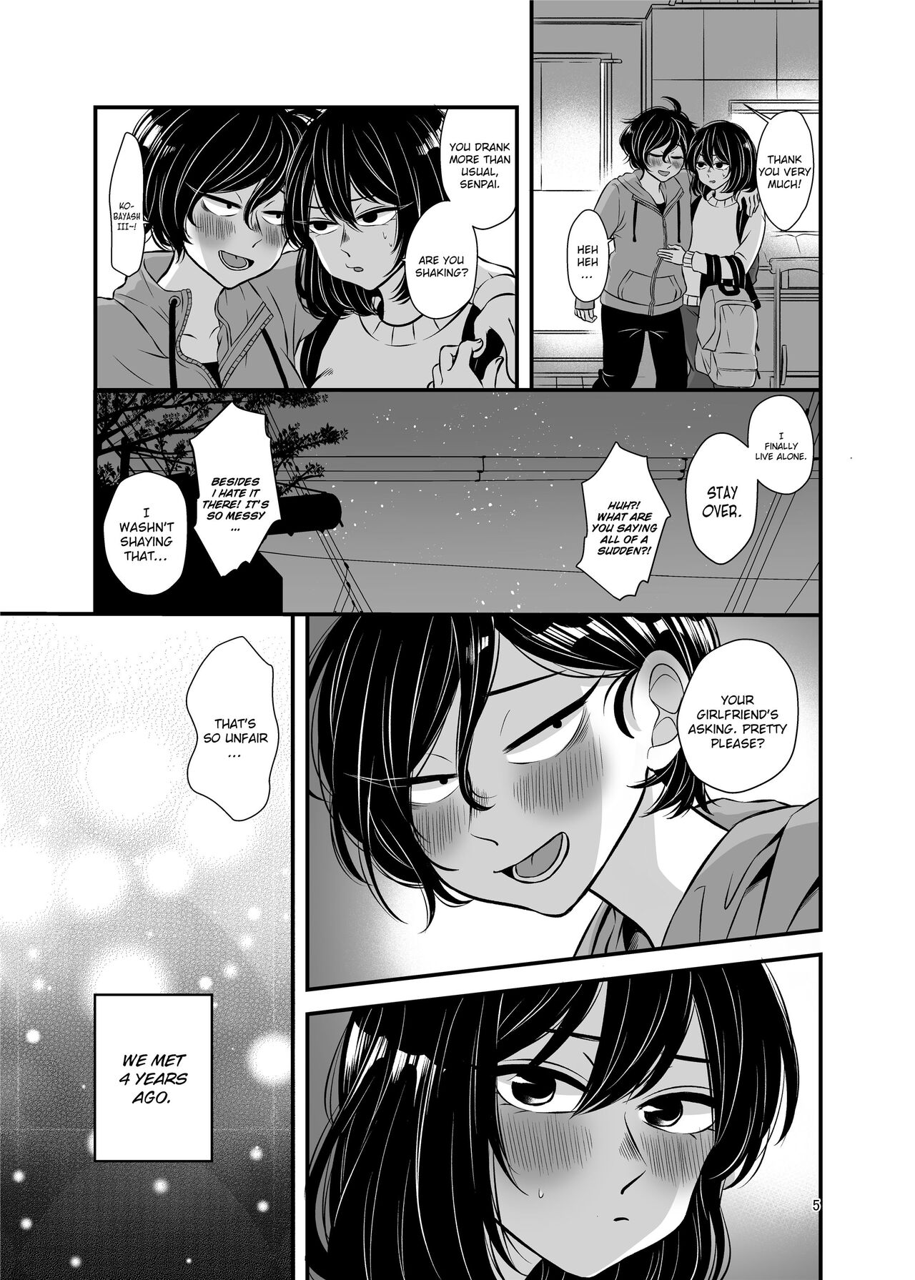 [Tanaka Kanata]Senpai and Kohai[English] [Decensored] Page 5