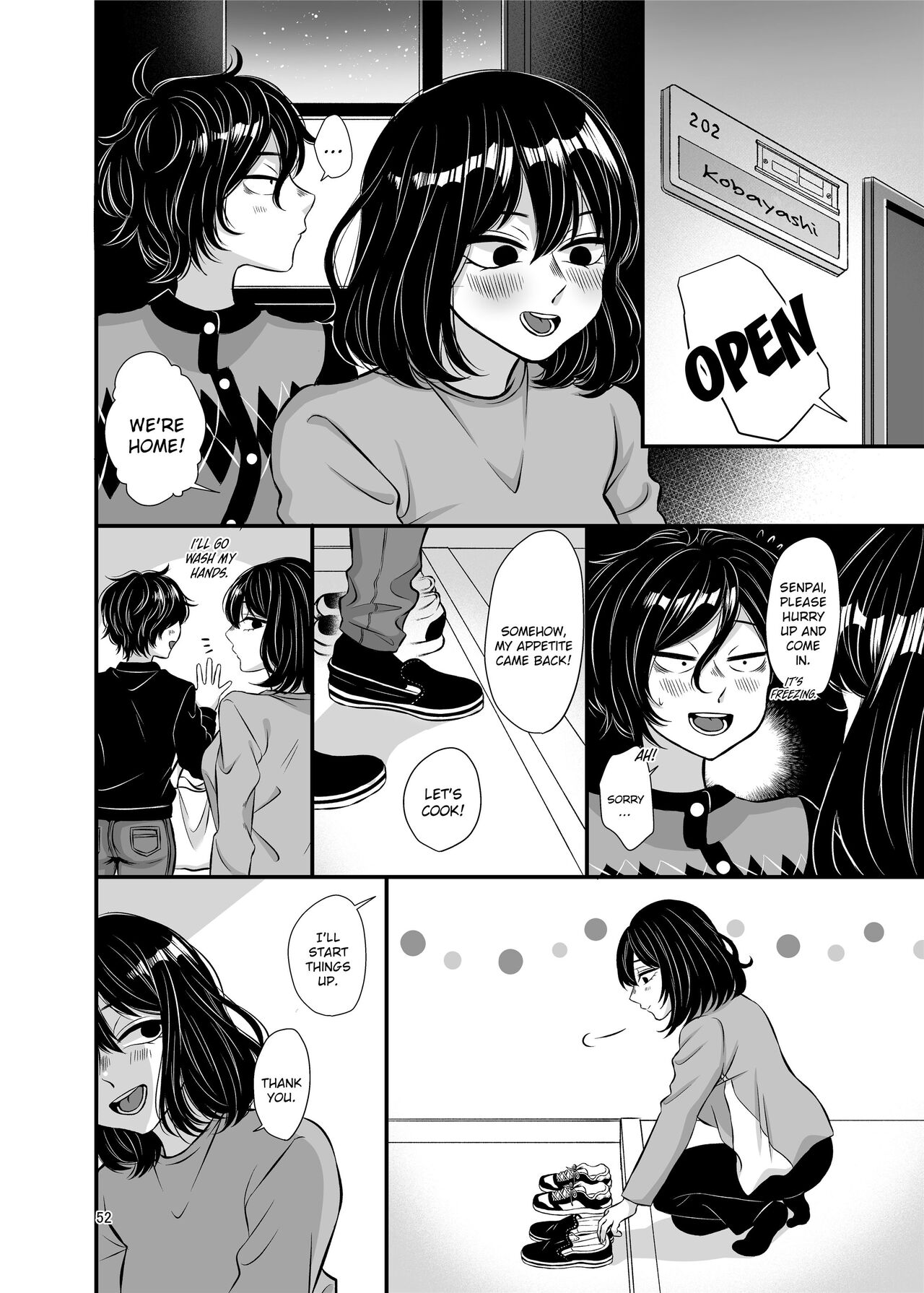 [Tanaka Kanata]Senpai and Kohai[English] [Decensored] Page 52