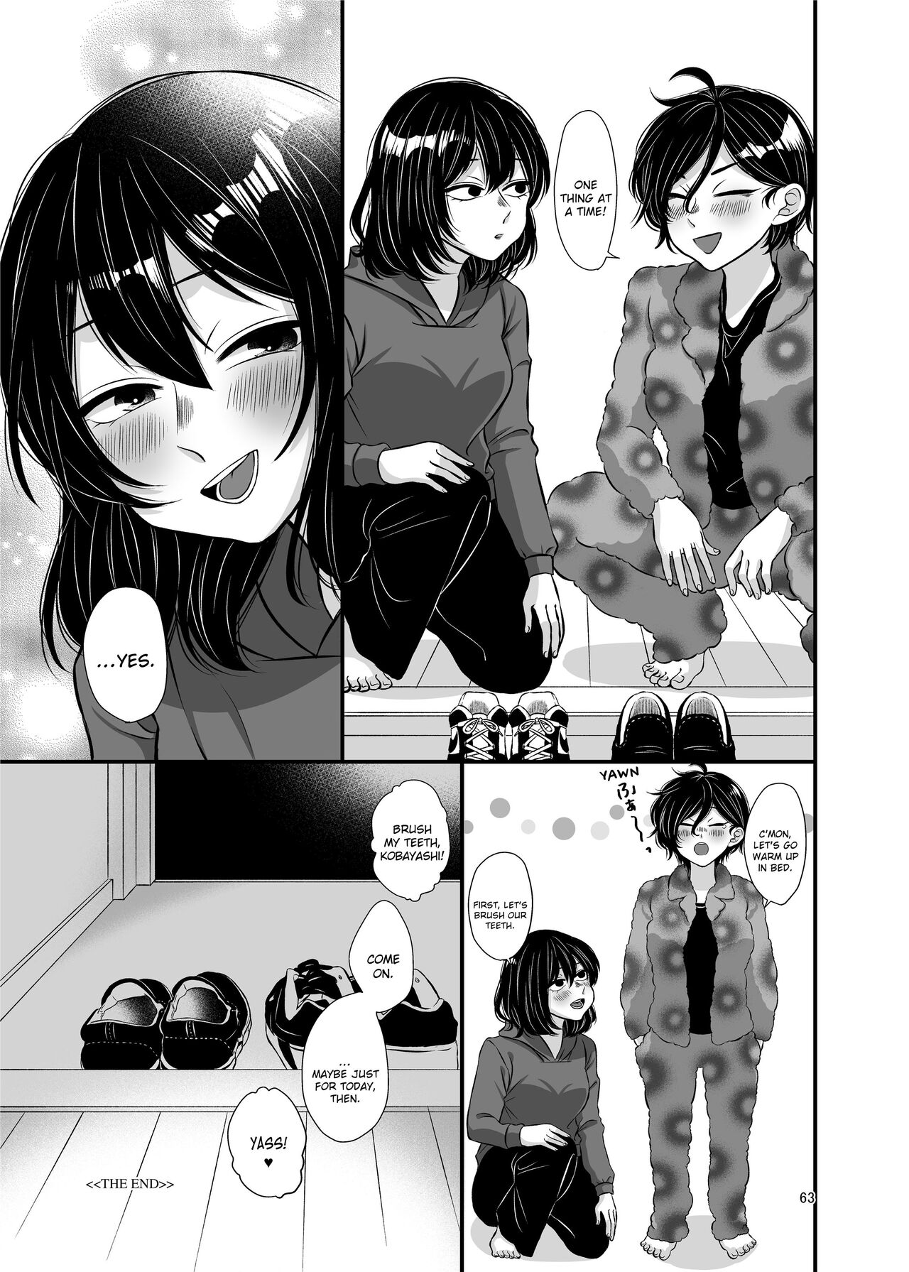 [Tanaka Kanata]Senpai and Kohai[English] [Decensored] Page 63