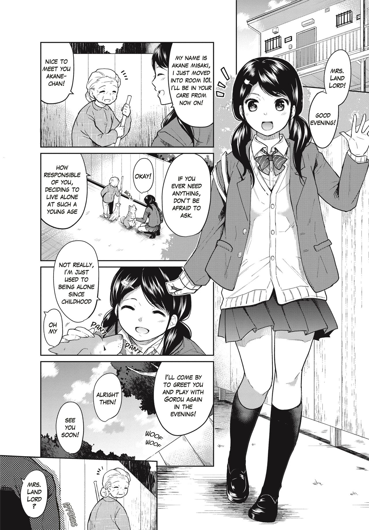 [Fumitsuki Sou]1 Room Apartment + Highschool Girl Suddenly Living Together? Close Contact!? First Sex!!? Ch.1-2[English] [Project-H] [Decensored] [Ongoing] Page 2