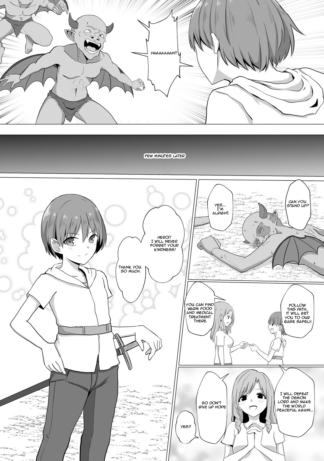 [Bullet]Inma Shouki Reina Ch. 1 | Succubus princess Reina(Jingai Musume Tengoku) [English] Page 6