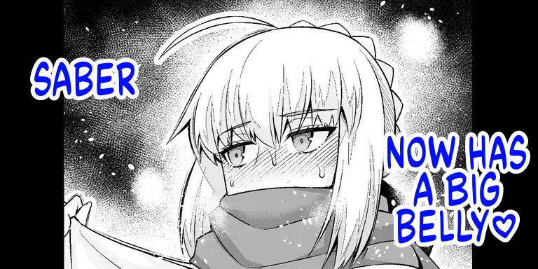 [Ankoman]Saber, Botebara ni...❤ | Saber Now Has A Big Belly❤️(Fate/Stay Night) [English] Page 1